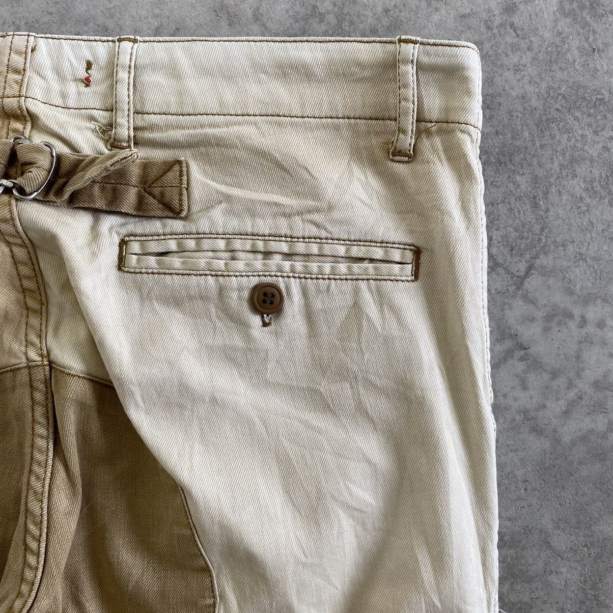 Japanese Brand Dip Ltd Cinch Back Patched Knee Chino Trousers Pants Size US 32 / EU 48 - 19 Thumbnail