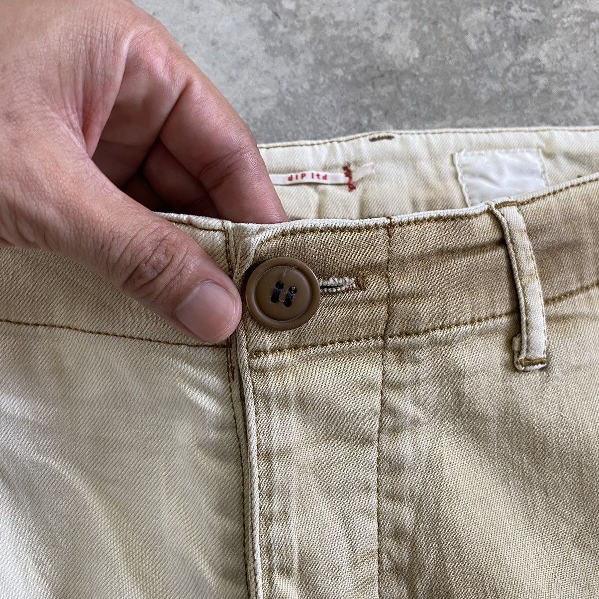 Japanese Brand Dip Ltd Cinch Back Patched Knee Chino Trousers Pants Size US 32 / EU 48 - 9 Thumbnail