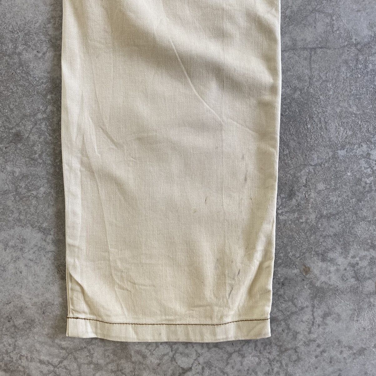 Japanese Brand Dip Ltd Cinch Back Patched Knee Chino Trousers Pants Size US 32 / EU 48 - 17 Thumbnail