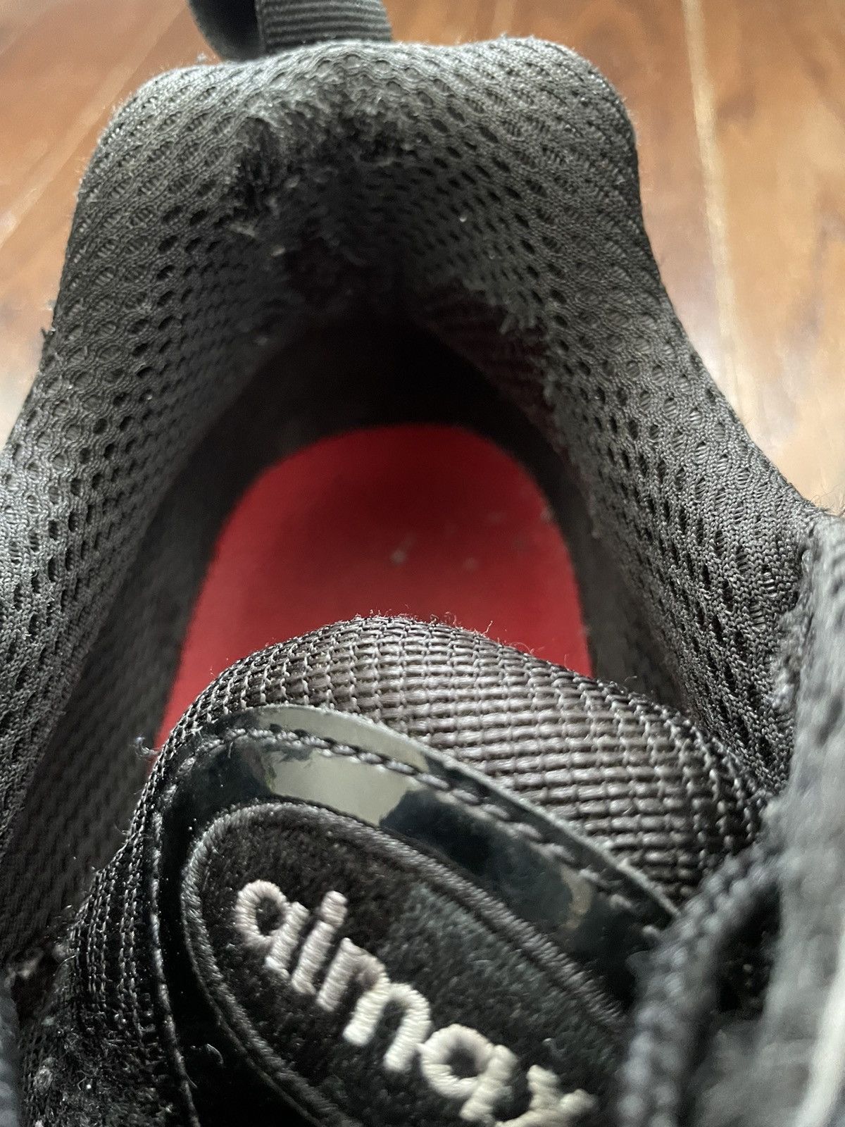 Nike × Supreme Supreme x Air Max 98 Black 2016 Size US 10 / EU 43 - 5 Thumbnail