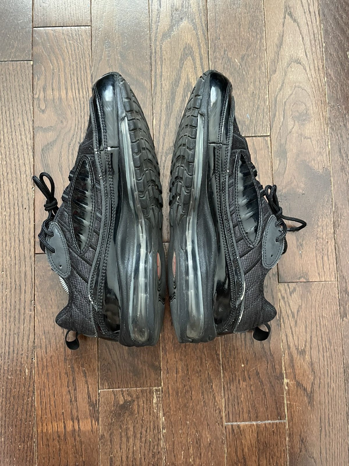 Nike × Supreme Supreme x Air Max 98 Black 2016 Size US 10 / EU 43 - 3 Thumbnail