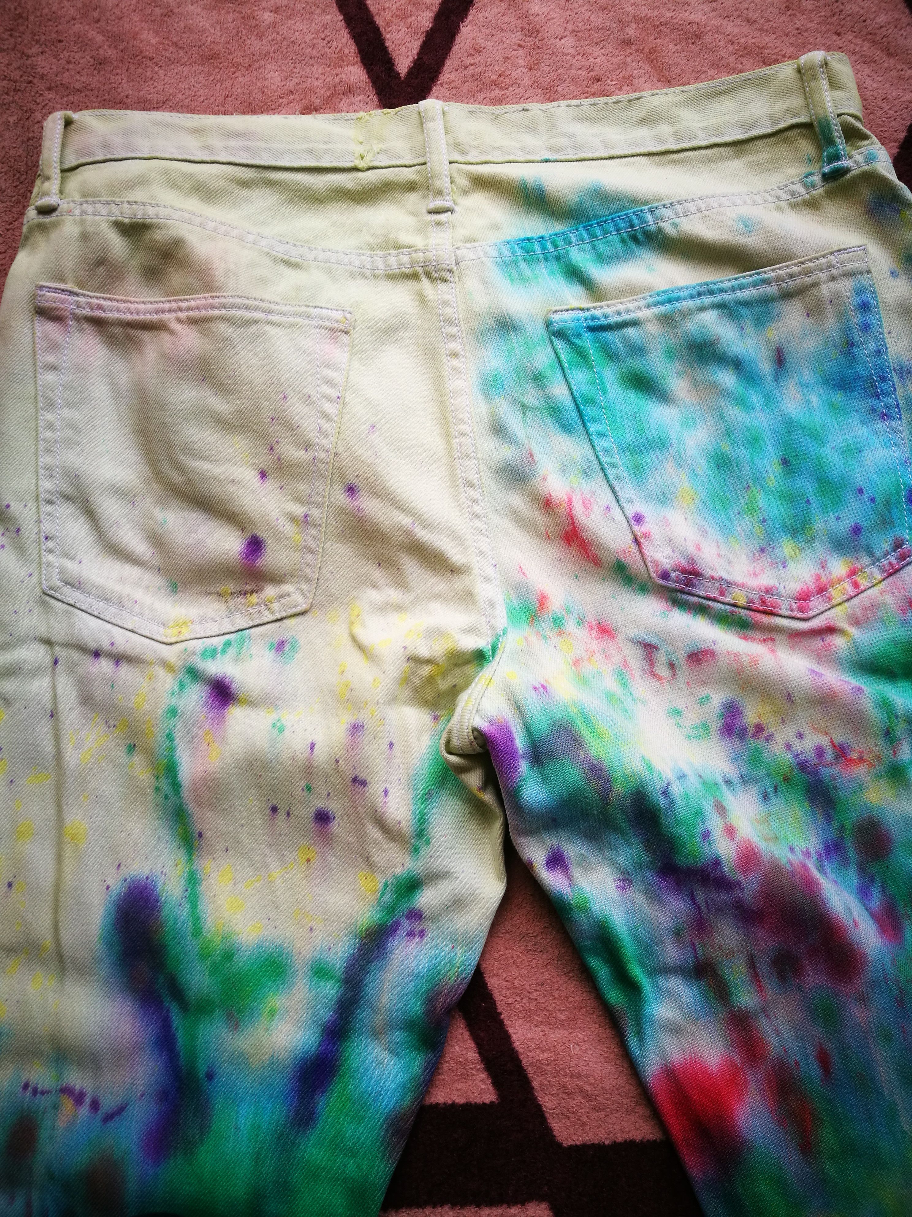 Gap GAP SLIM "CUSTOM TYE DYE JEANS Size US 33 - 4 Thumbnail