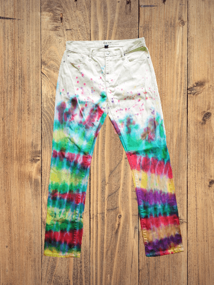 Gap GAP SLIM "CUSTOM TYE DYE JEANS Size US 33 - 1 Thumbnail