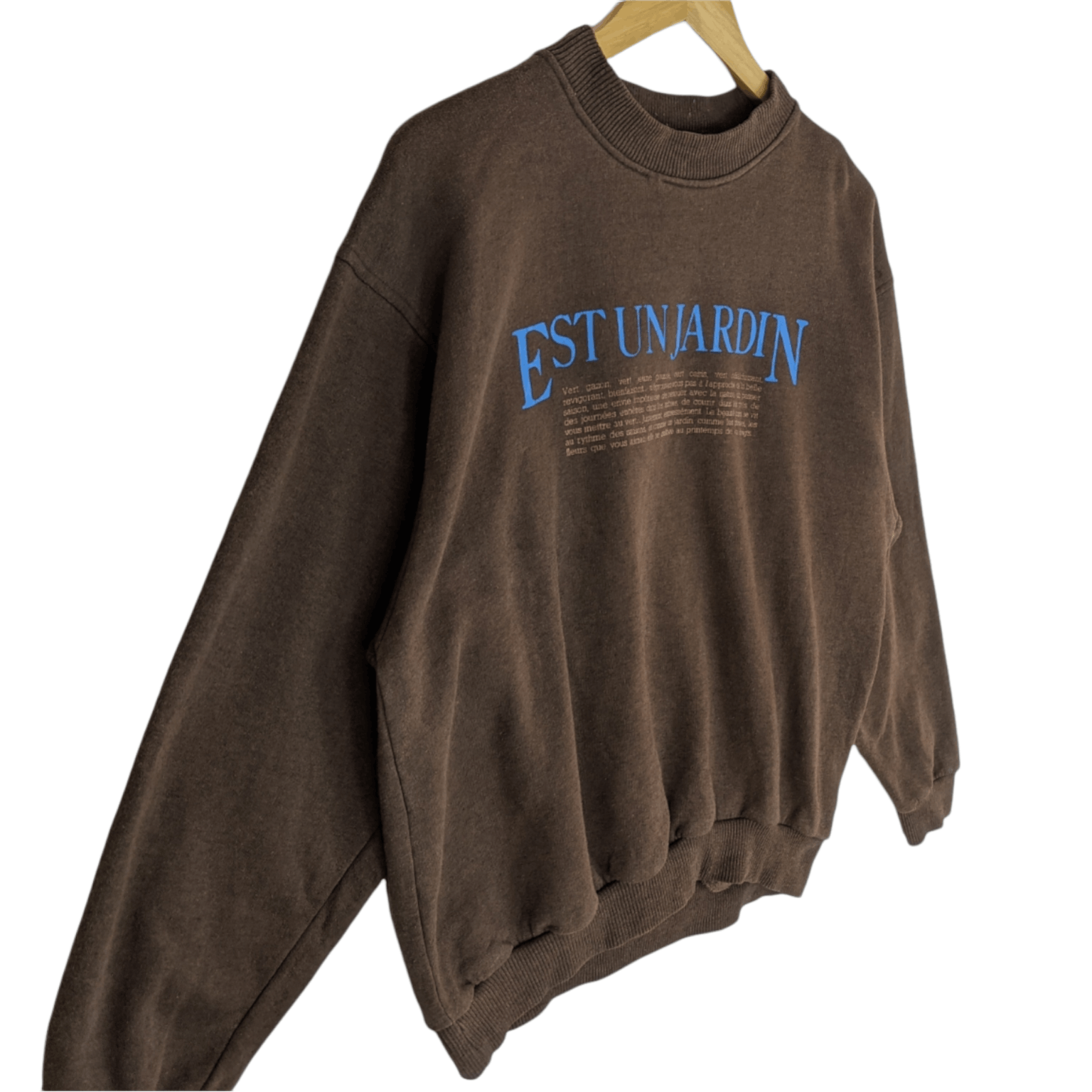 Japanese Brand ONLY HOUSE Japan Est Un Jardin Spell Out Sweatshirt Size US L / EU 52-54 / 3 - 3 Thumbnail