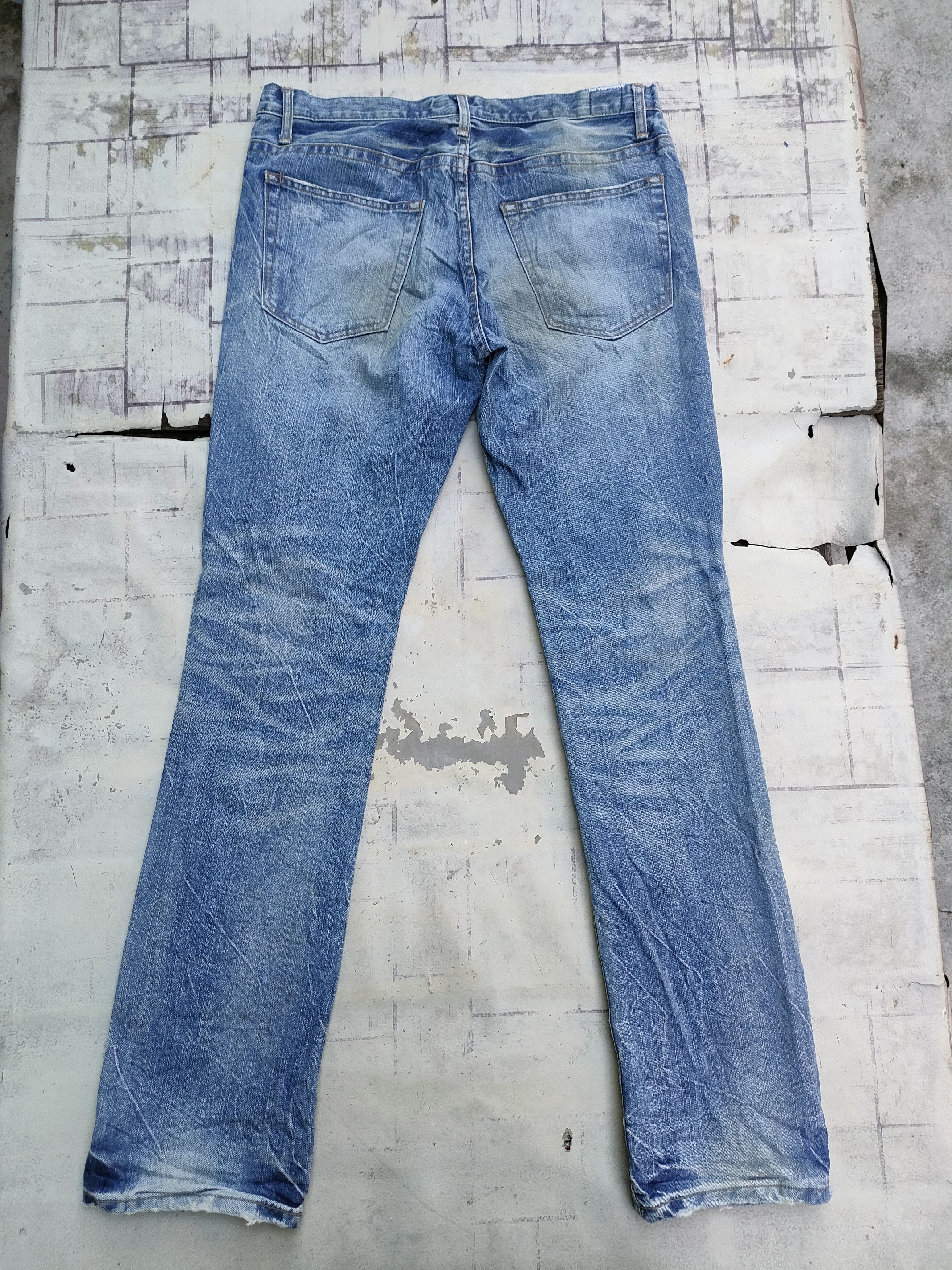If Six Was Nine Flare🔥🔥Blue way Distressed Denim Jeans Size US 32 / EU 48 - 2 Thumbnail