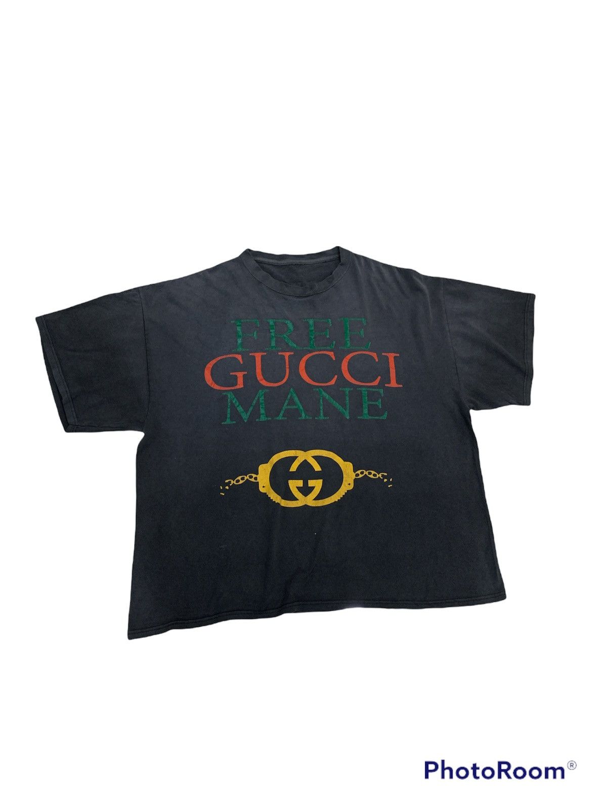 Band Tees SUN FADED FREE GUCCI MANE SHIRT Size US XL / EU 56 / 4 - 1 Thumbnail