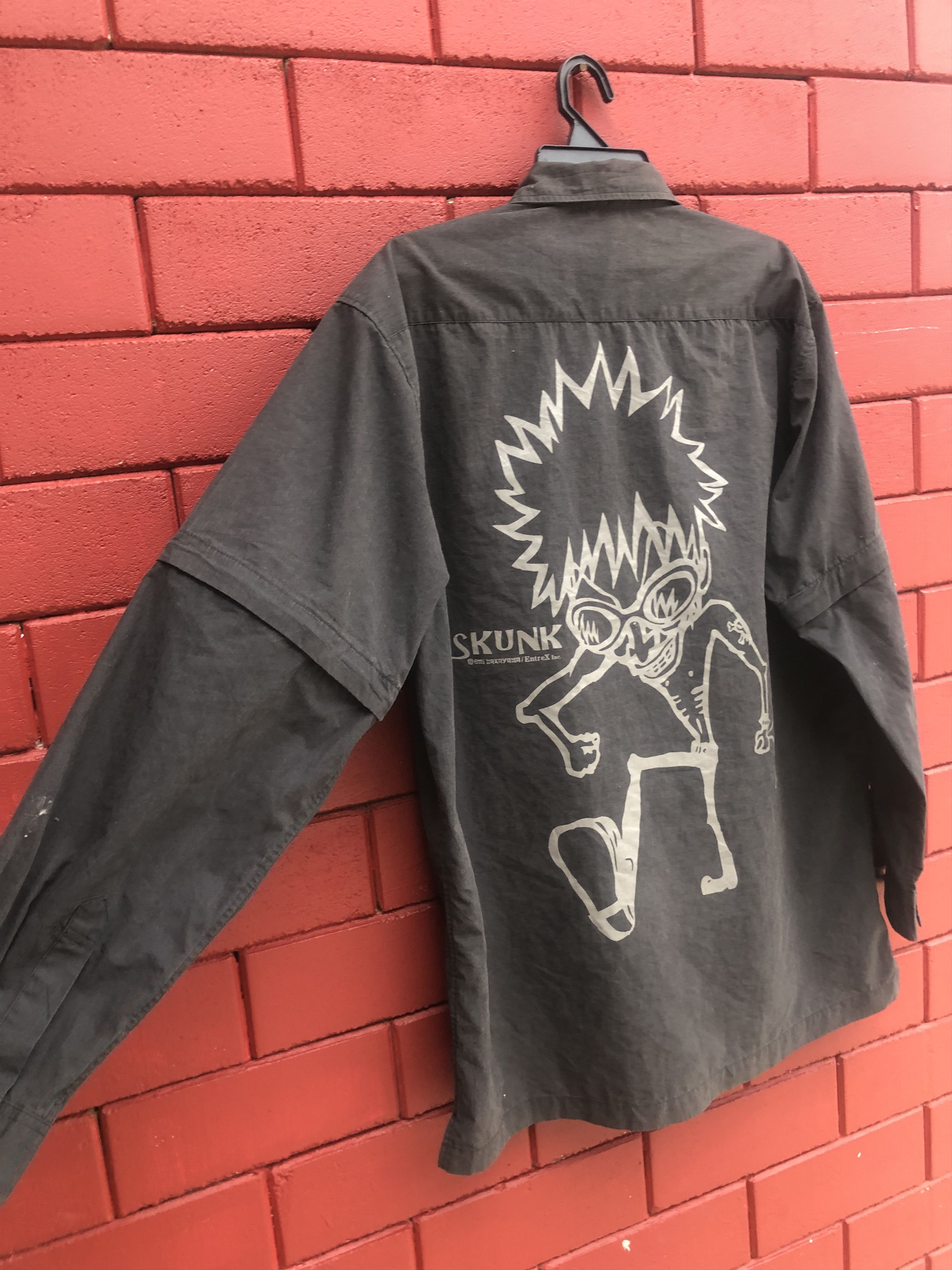 Japanese Brand Vintage Mischievous Skunk Designer Streetwear Fashion Style Size US L / EU 52-54 / 3 - 3 Thumbnail