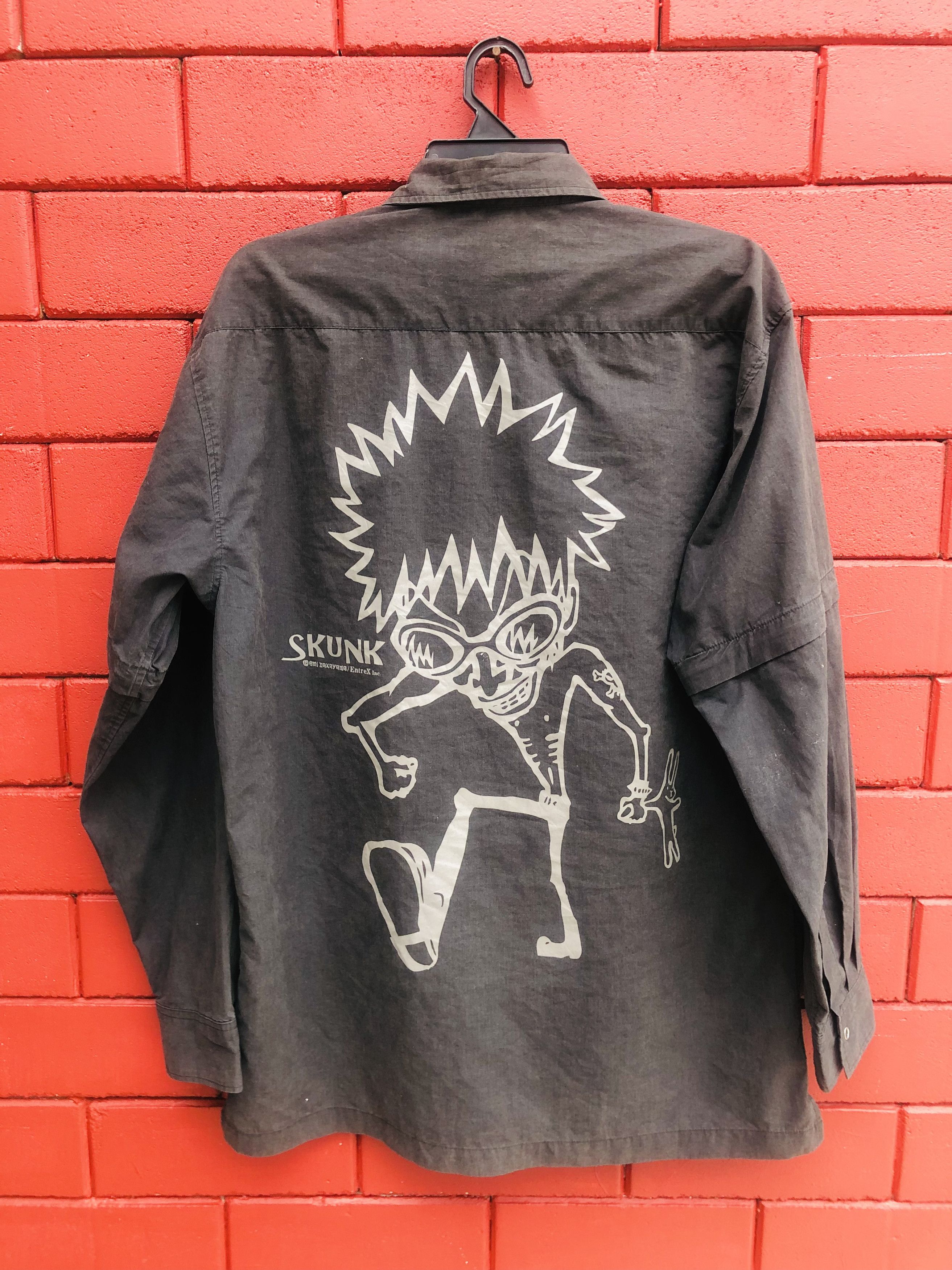 Japanese Brand Vintage Mischievous Skunk Designer Streetwear Fashion Style Size US L / EU 52-54 / 3 - 1 Thumbnail
