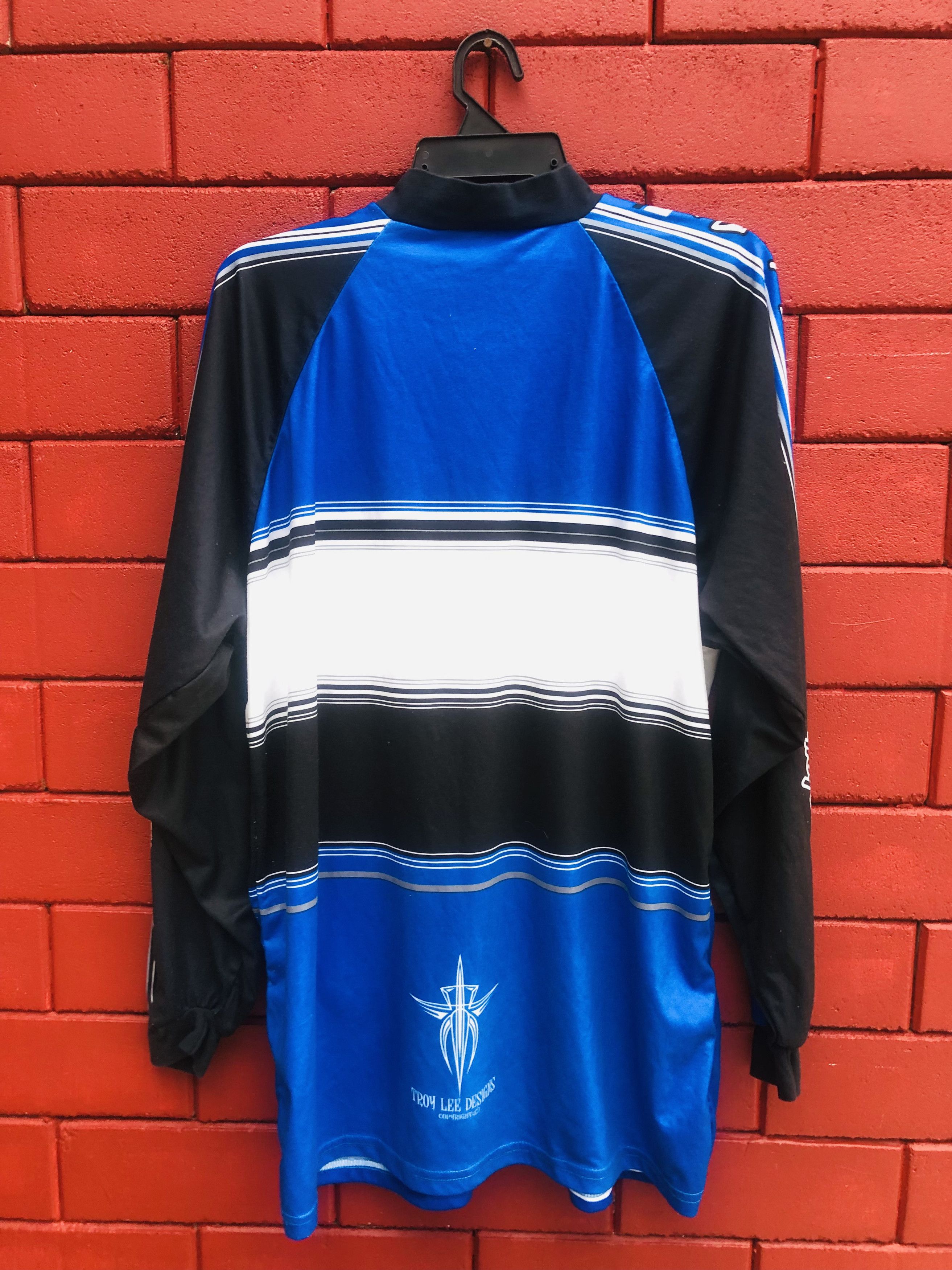 Japanese Brand × Vintage Vintage Troy Lee Design Motorsport Designer Streetwear Size US L / EU 52-54 / 3 - 2 Thumbnail