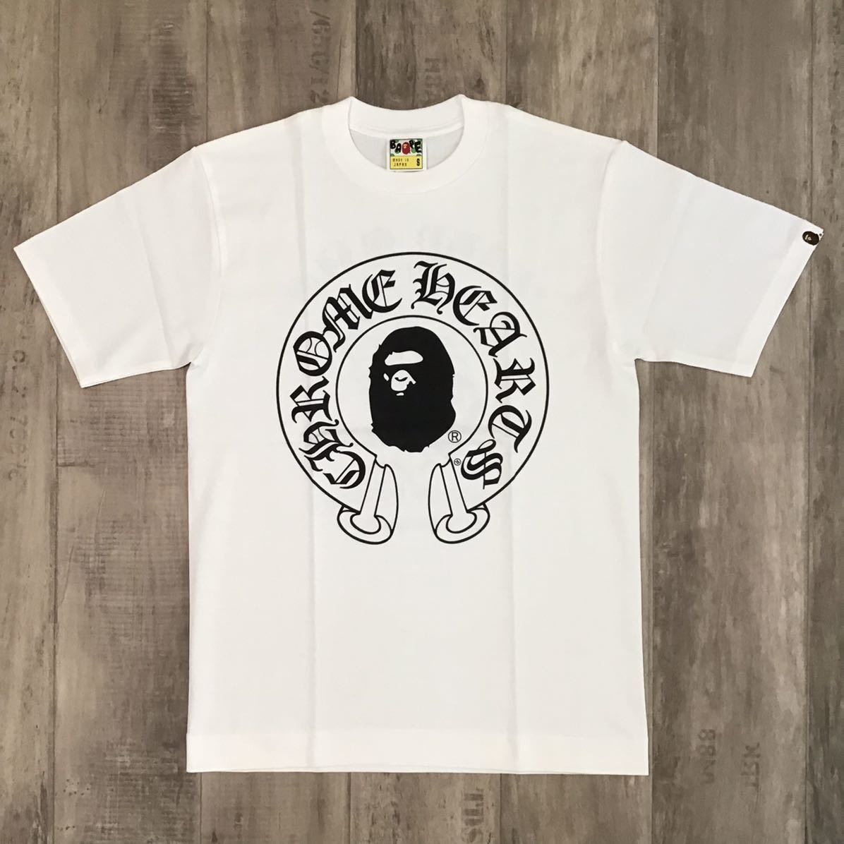 Chrome Hearts X A Bathing Ape Bape Collab T-shirt Black Baby
