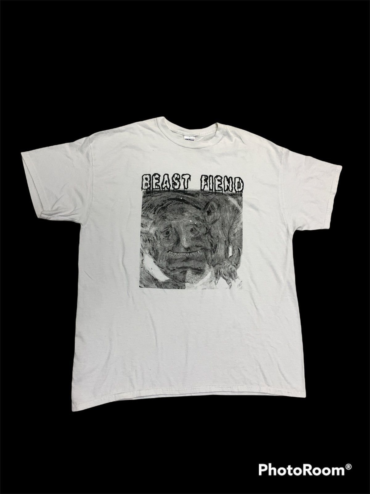 Band Tees Y2K PUNK ROCK BEAST FIEND SHIRT Size US XL / EU 56 / 4 - 1 Thumbnail