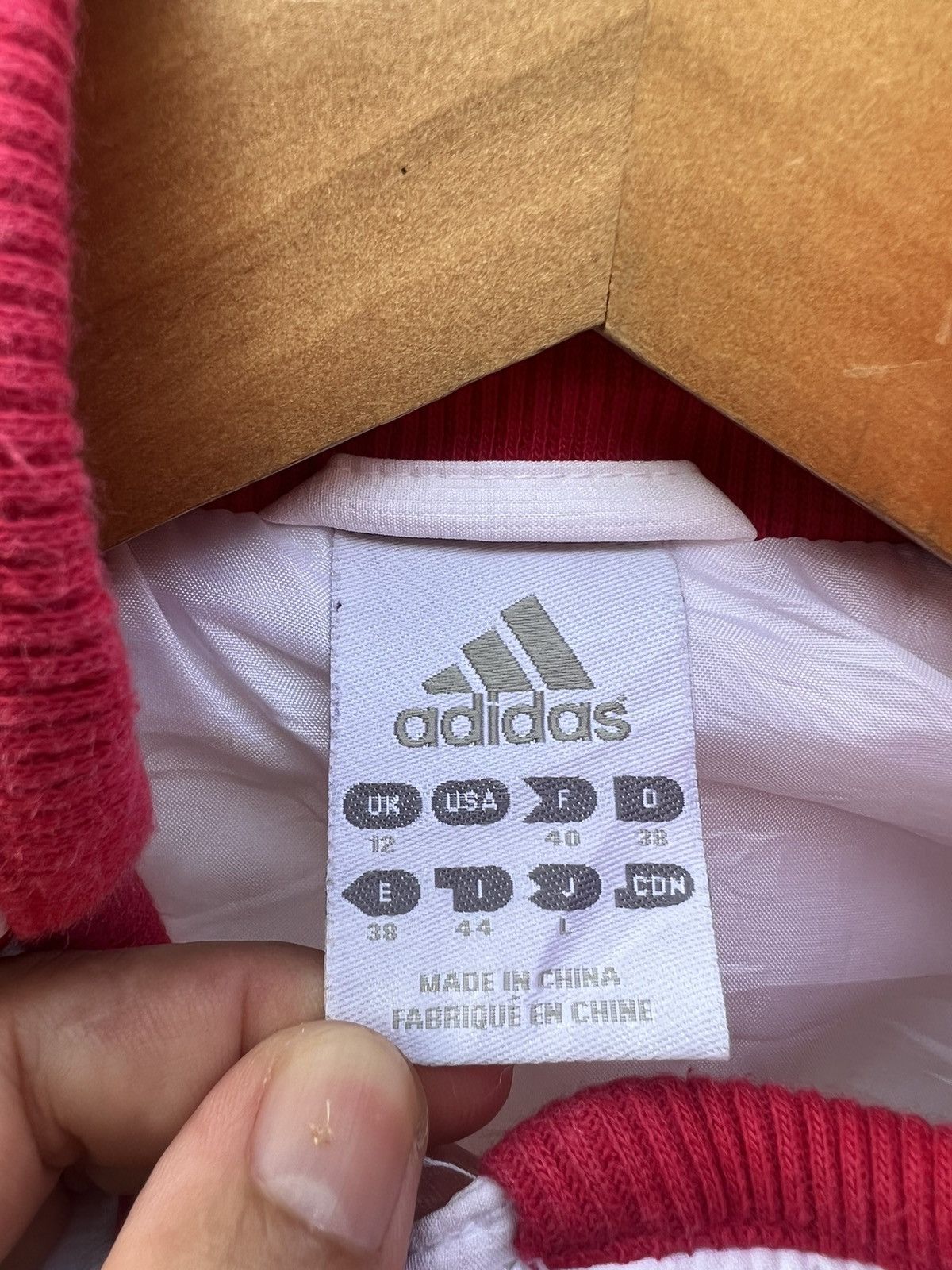 Adidas × Vintage Vintage Adidas Puffer White Jacket Size US M / EU 48-50 / 2 - 11 Thumbnail