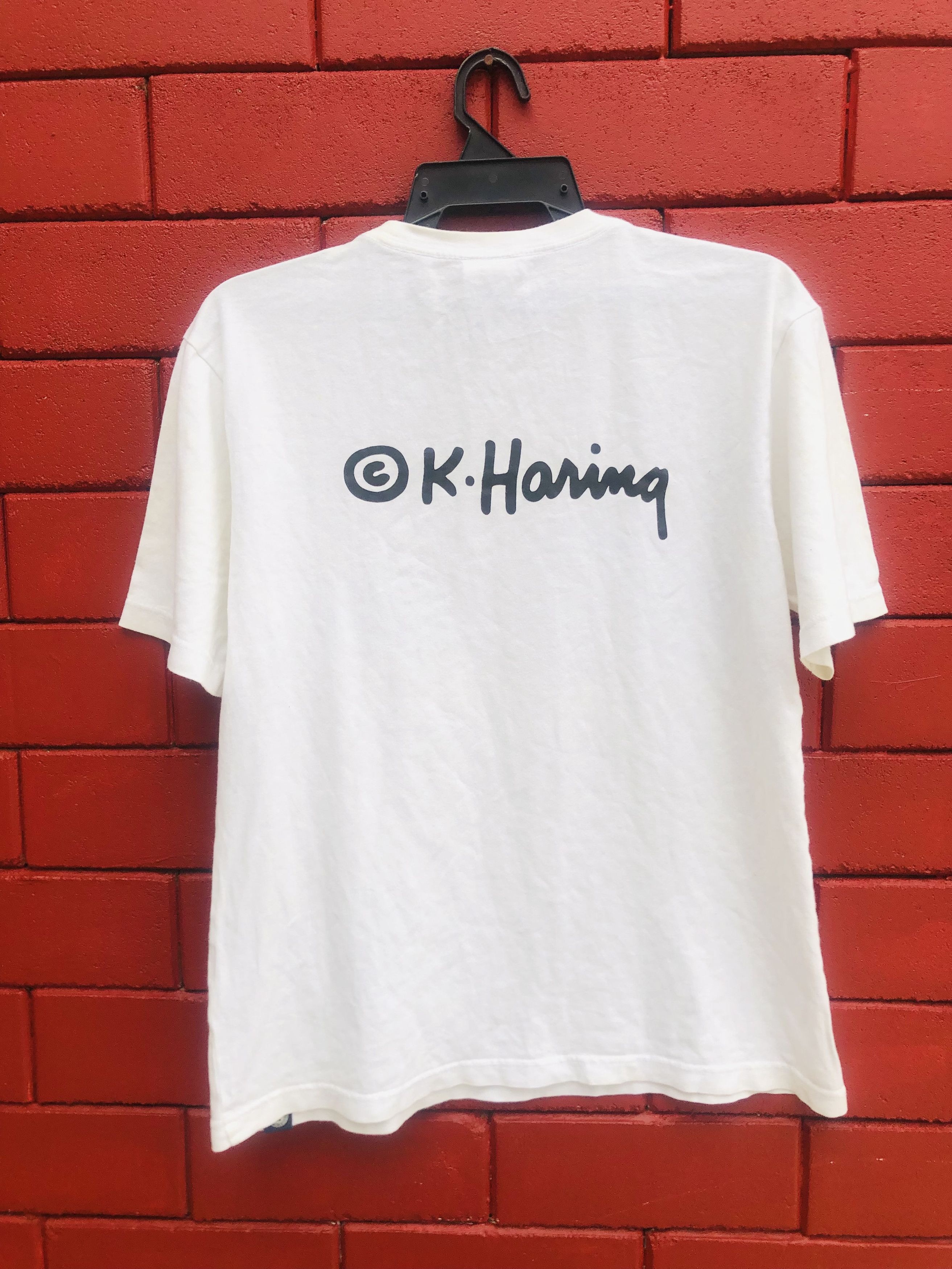 Japanese Brand × Vintage Vintage Keith Haring Loving Designer Fashion Style Size US M / EU 48-50 / 2 - 2 Thumbnail