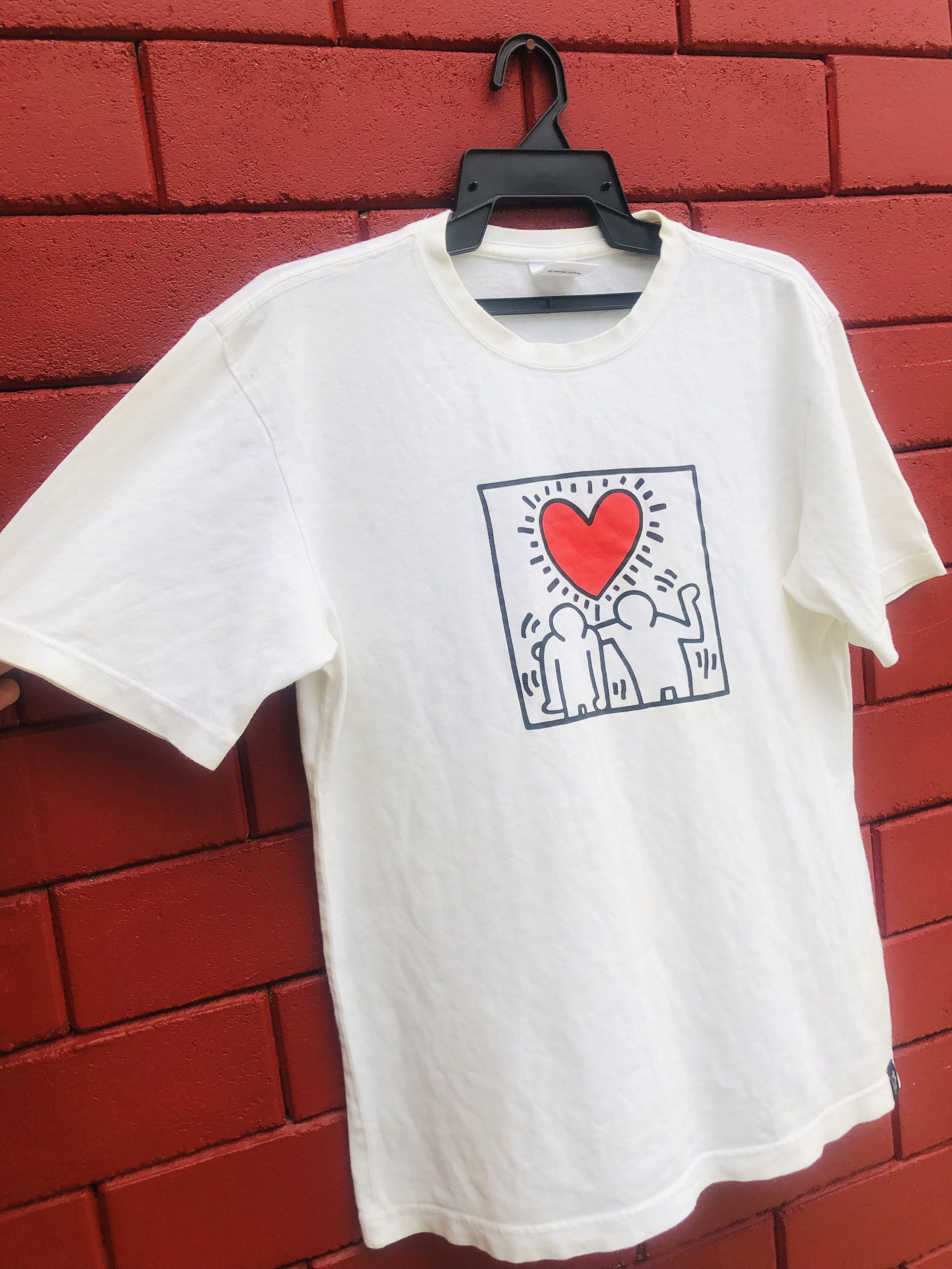 Japanese Brand × Vintage Vintage Keith Haring Loving Designer Fashion Style Size US M / EU 48-50 / 2 - 4 Thumbnail