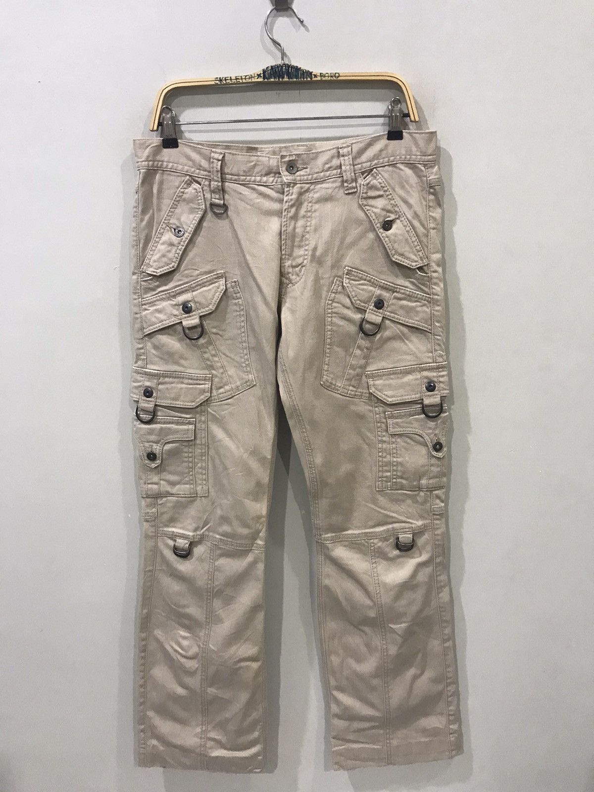 Japanese Brand NICOLE CLUB FOR MEN Multipockets Street Fashion Cargo Pant Size US 33 - 3 Thumbnail