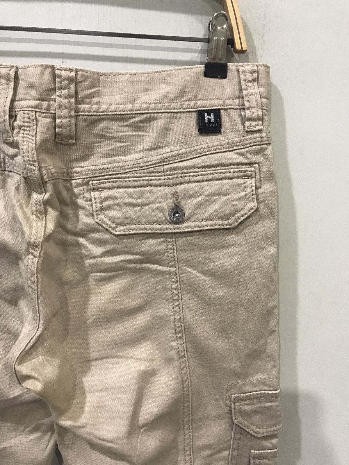 Japanese Brand NICOLE CLUB FOR MEN Multipockets Street Fashion Cargo Pant Size US 33 - 12 Thumbnail