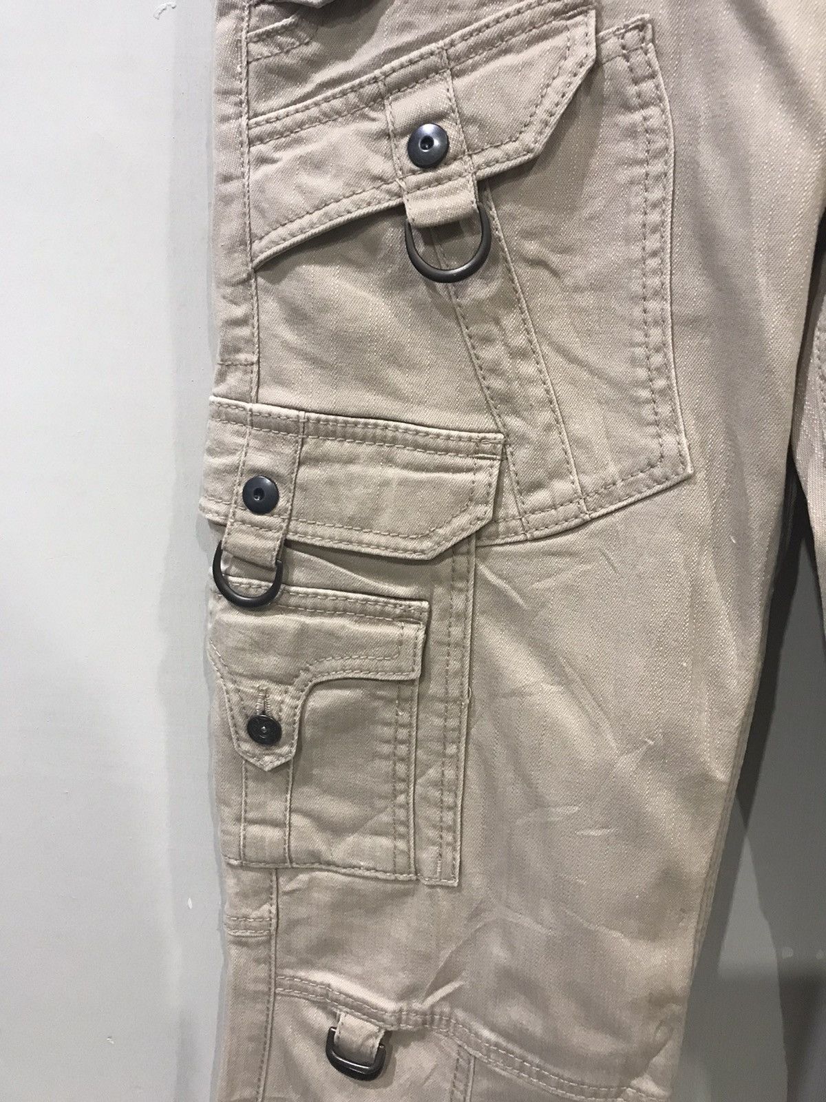 Japanese Brand NICOLE CLUB FOR MEN Multipockets Street Fashion Cargo Pant Size US 33 - 7 Thumbnail