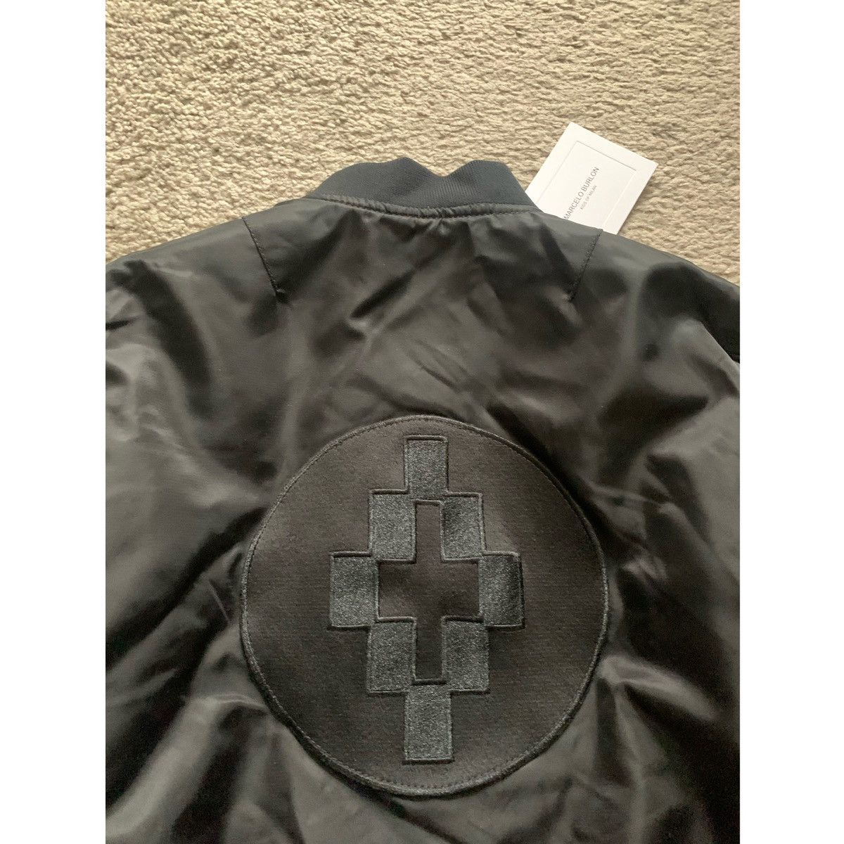 Marcelo Burlon MARCELO BURLON KIDS LEATHER BOMBER JACKET Size US XXS / EU 40 - 14 Thumbnail