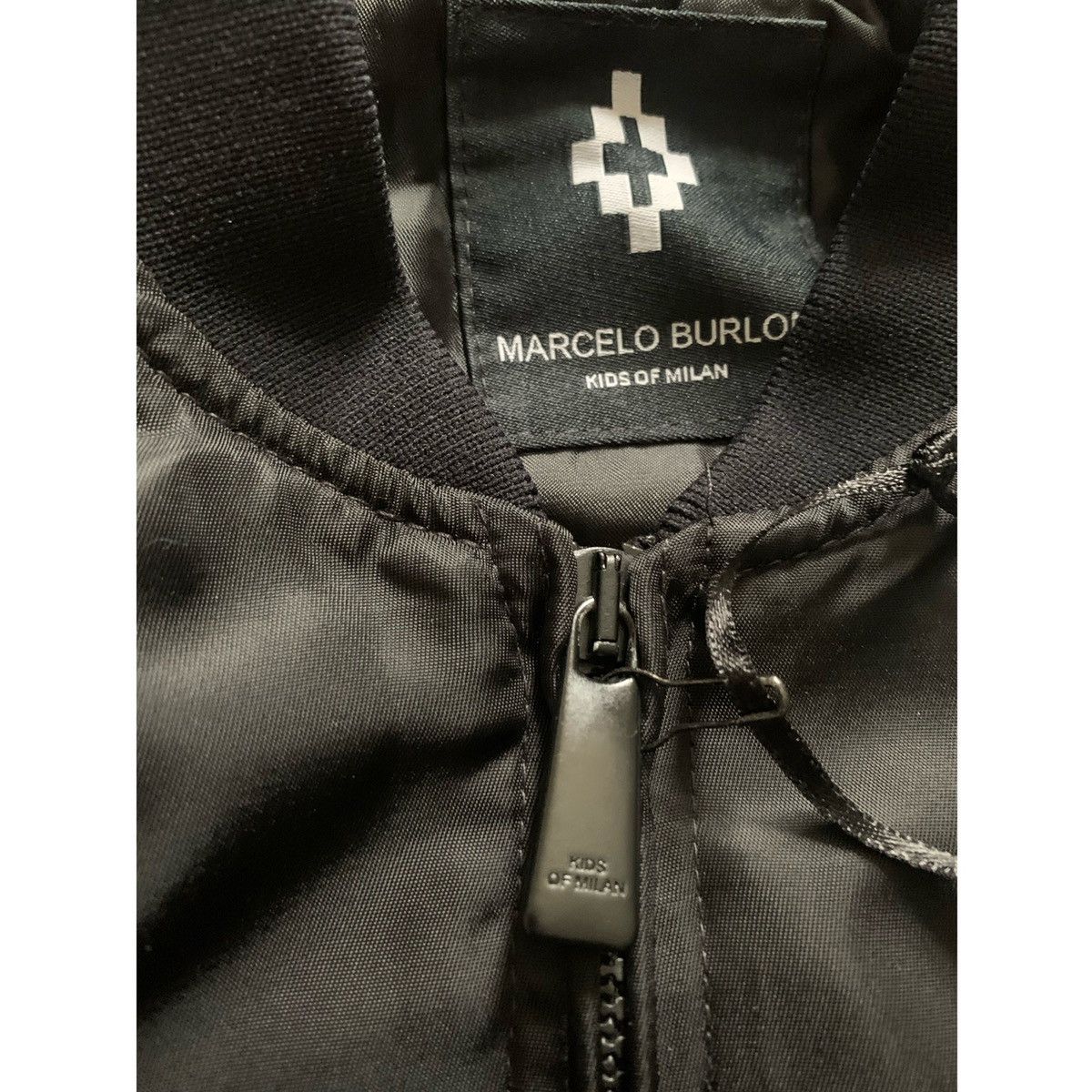 Marcelo Burlon MARCELO BURLON KIDS LEATHER BOMBER JACKET Size US XXS / EU 40 - 9 Thumbnail