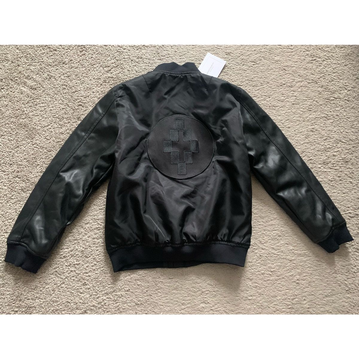 Marcelo Burlon MARCELO BURLON KIDS LEATHER BOMBER JACKET Size US XXS / EU 40 - 1 Thumbnail