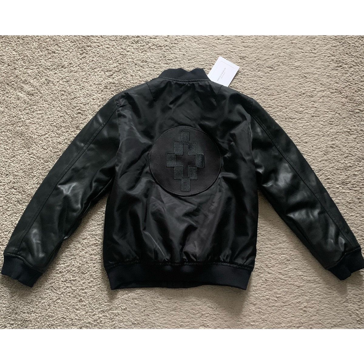 Marcelo Burlon MARCELO BURLON KIDS LEATHER BOMBER JACKET Size US XXS / EU 40 - 12 Thumbnail