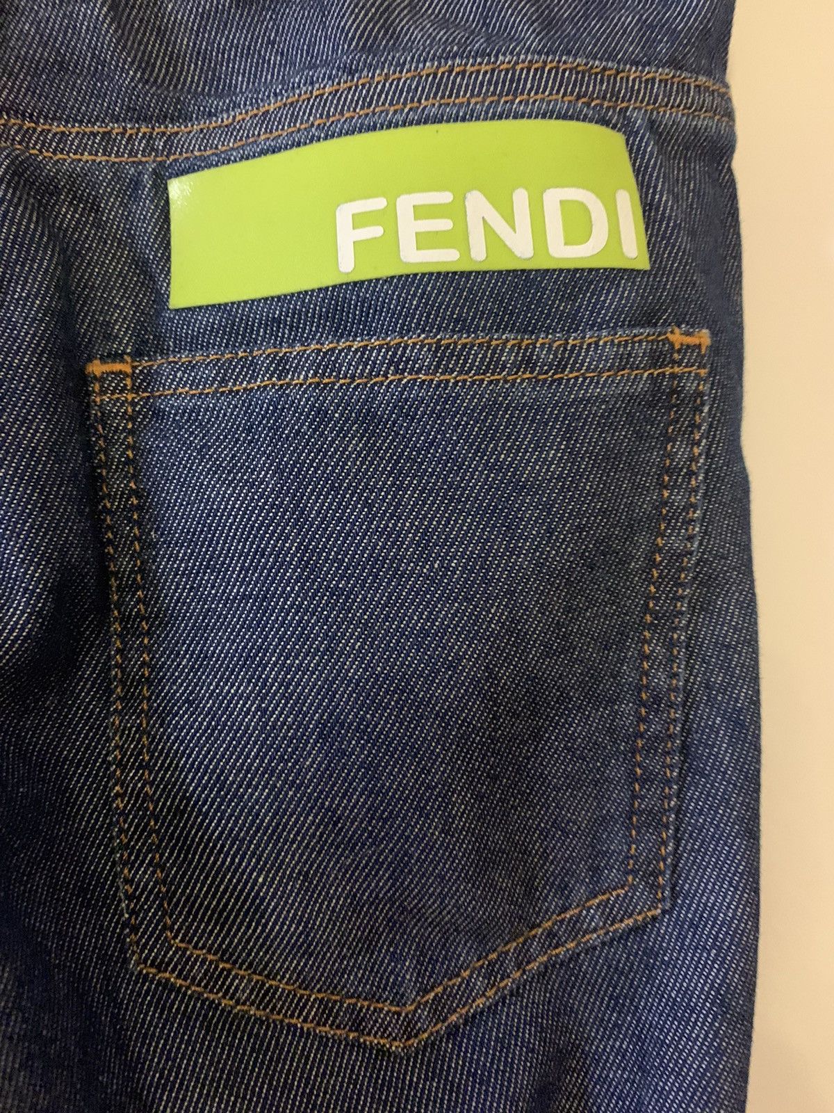 Fendi FENDI KIDS LOGO DENIM Size US 26 / EU 42 - 8 Thumbnail