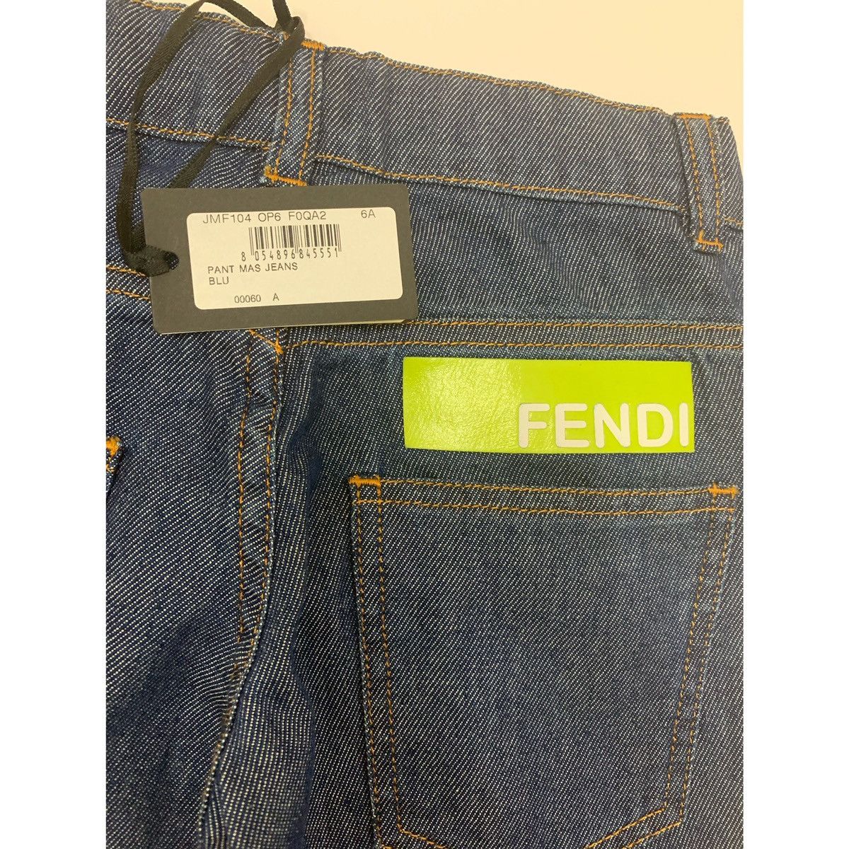 Fendi FENDI KIDS LOGO DENIM Size US 26 / EU 42 - 2 Thumbnail