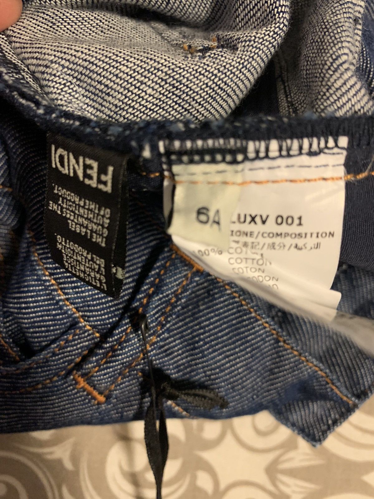 Fendi FENDI KIDS LOGO DENIM Size US 26 / EU 42 - 21 Thumbnail