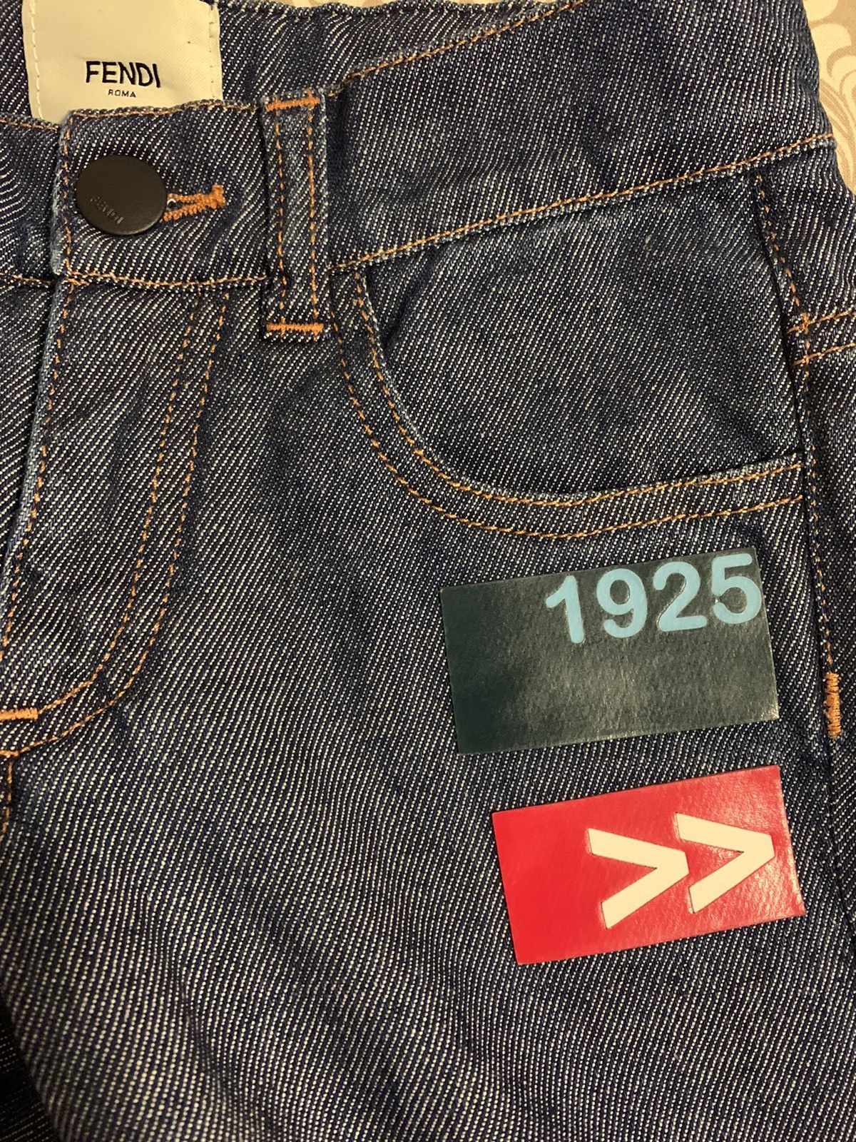 Fendi FENDI KIDS LOGO DENIM Size US 26 / EU 42 - 16 Thumbnail