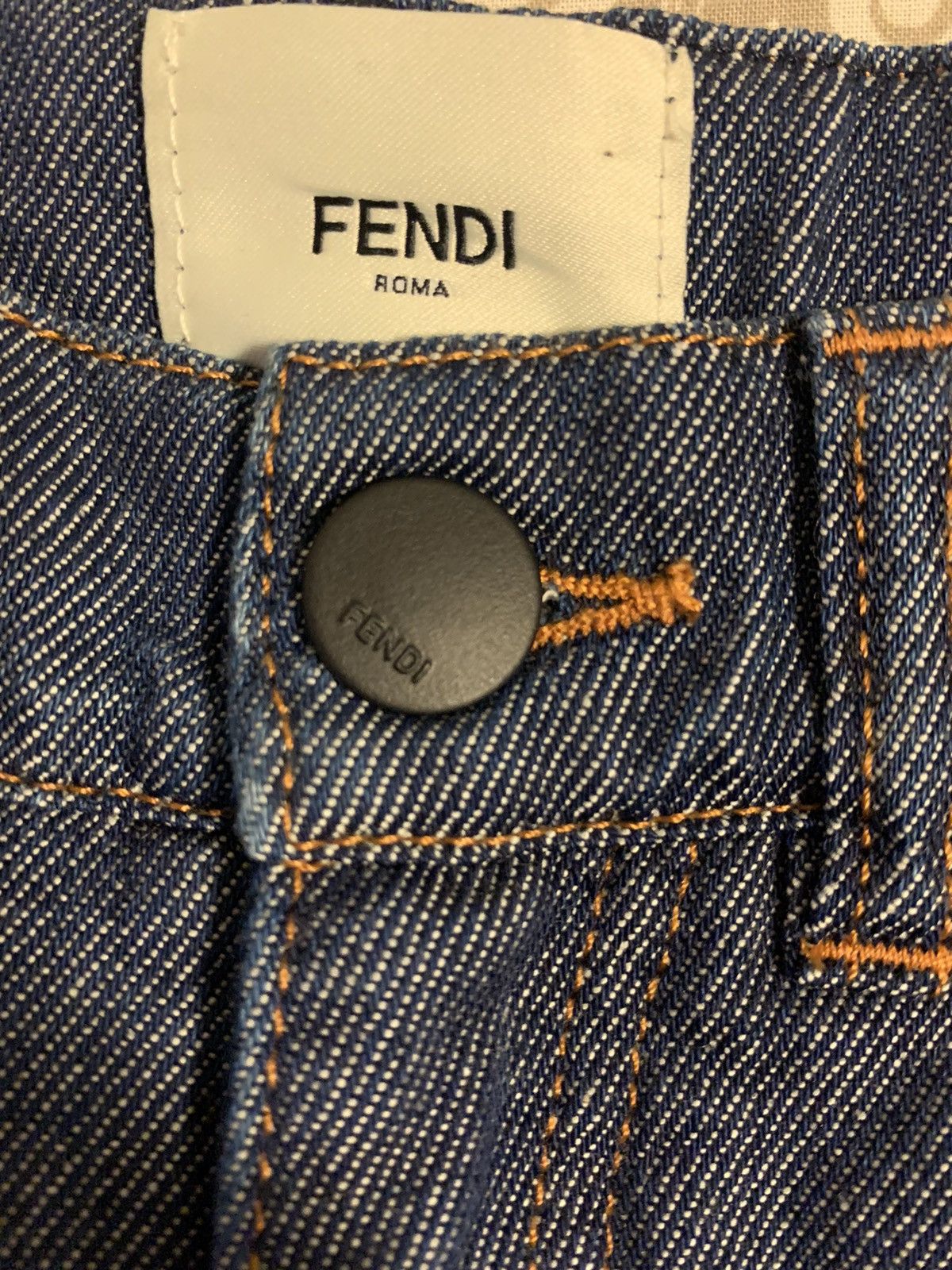 Fendi FENDI KIDS LOGO DENIM Size US 26 / EU 42 - 17 Thumbnail