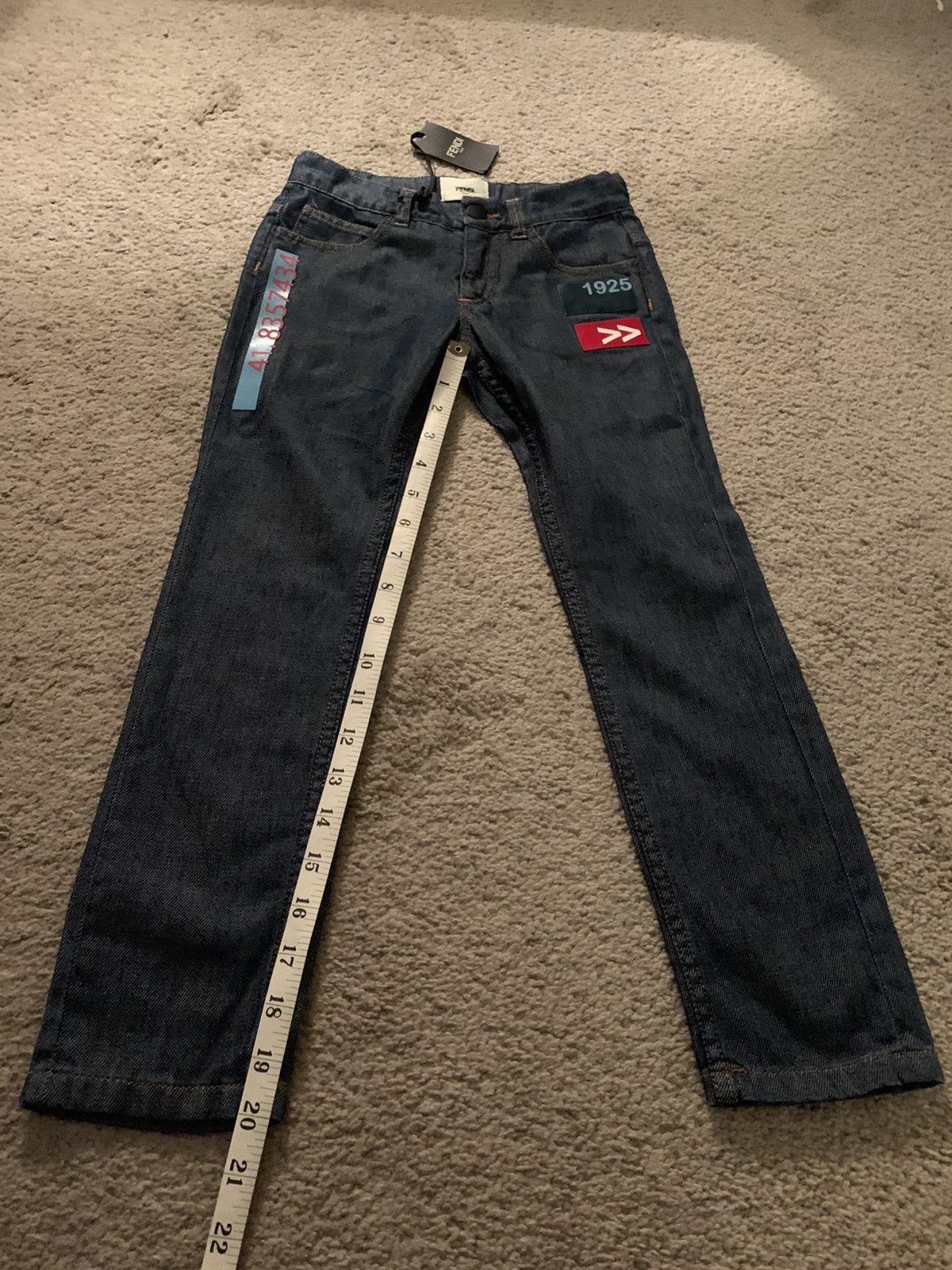 Fendi FENDI KIDS LOGO DENIM Size US 26 / EU 42 - 14 Thumbnail