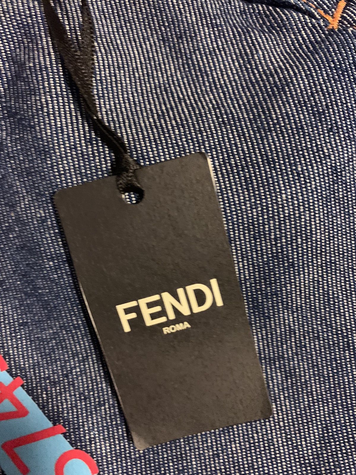Fendi FENDI KIDS LOGO DENIM Size US 26 / EU 42 - 24 Thumbnail