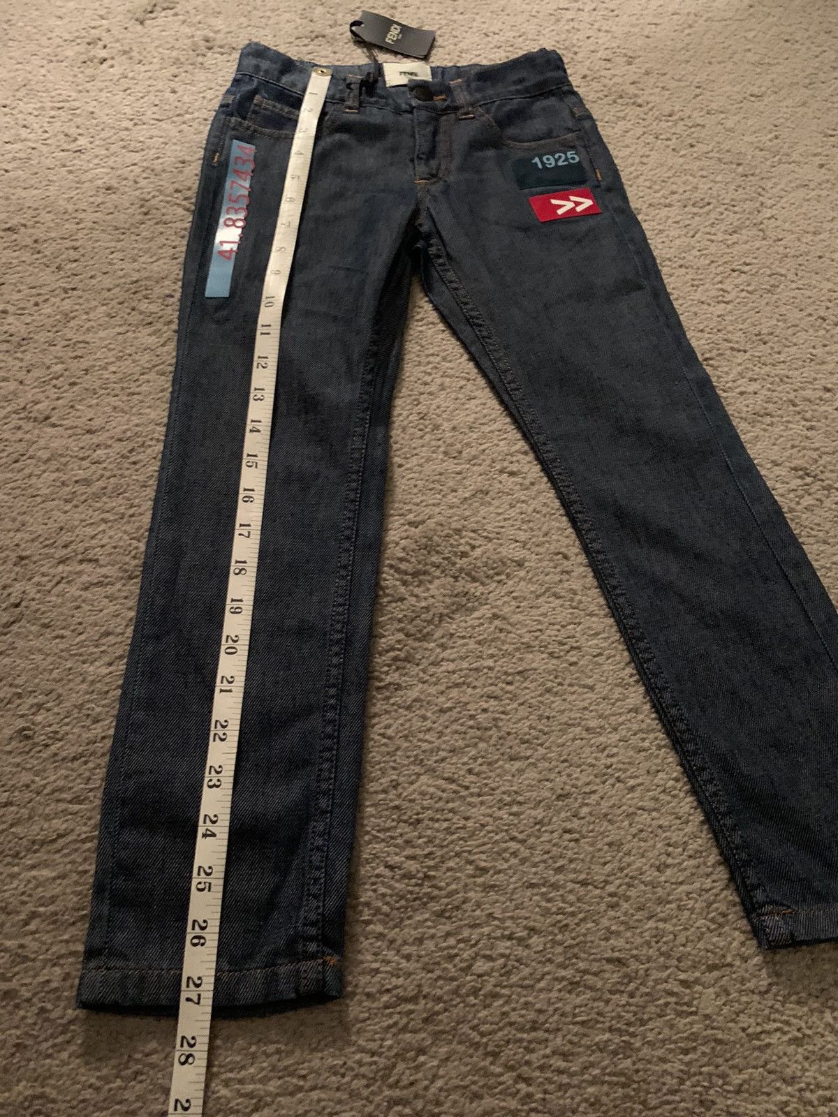 Fendi FENDI KIDS LOGO DENIM Size US 26 / EU 42 - 13 Thumbnail