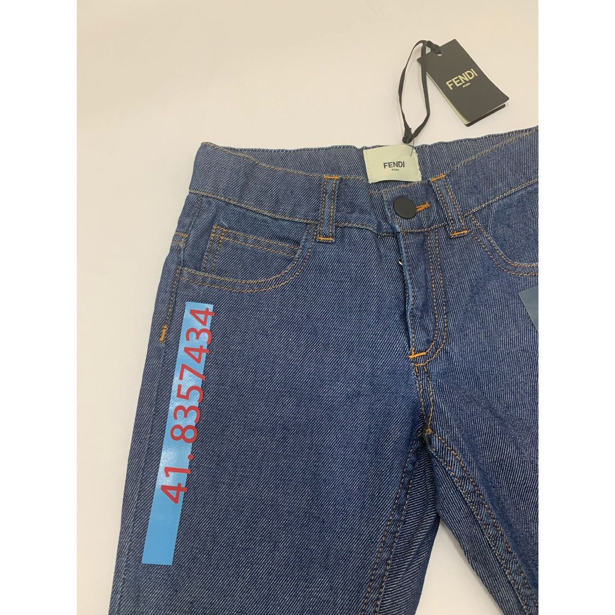Fendi FENDI KIDS LOGO DENIM Size US 26 / EU 42 - 4 Thumbnail