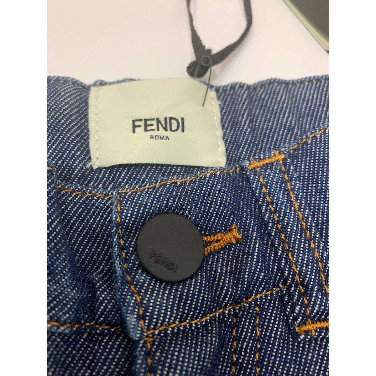 Fendi FENDI KIDS LOGO DENIM Size US 26 / EU 42 - 6 Thumbnail
