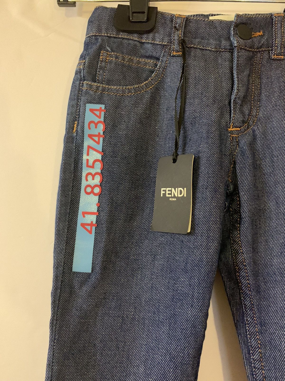Fendi FENDI KIDS LOGO DENIM Size US 26 / EU 42 - 11 Thumbnail