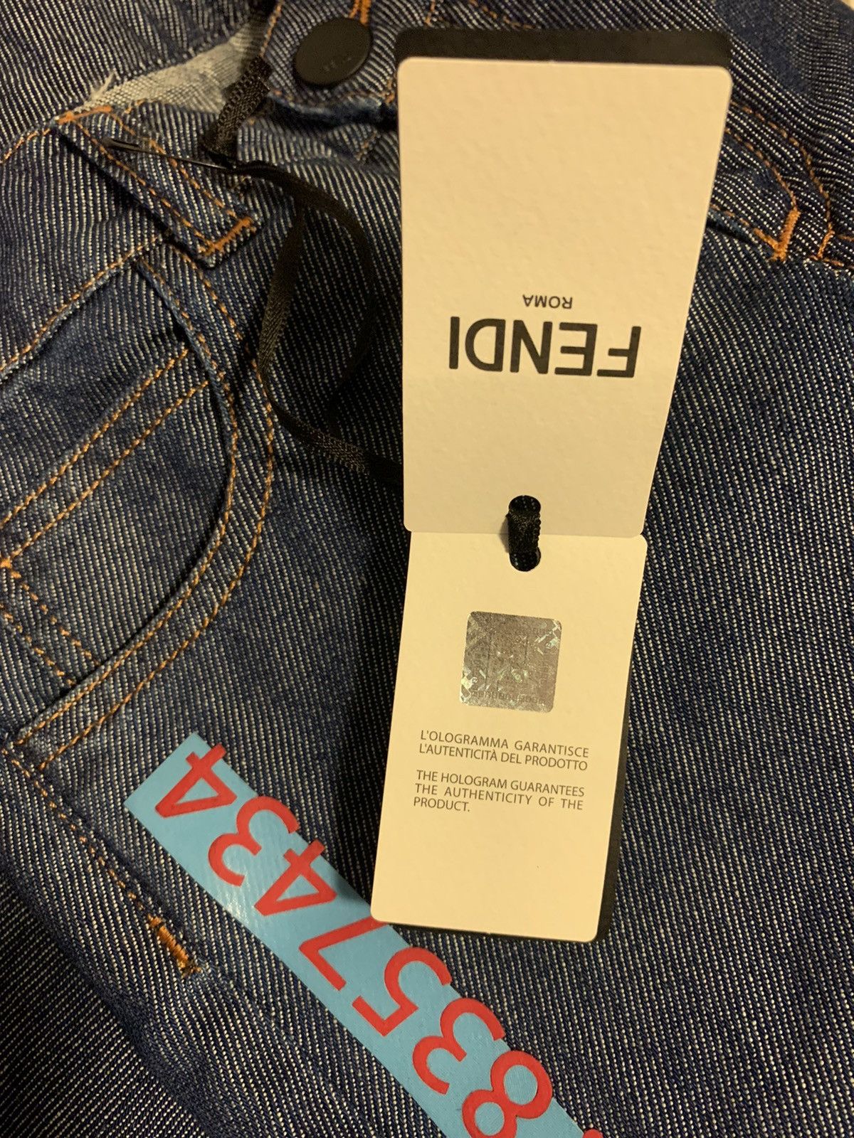 Fendi FENDI KIDS LOGO DENIM Size US 26 / EU 42 - 25 Thumbnail
