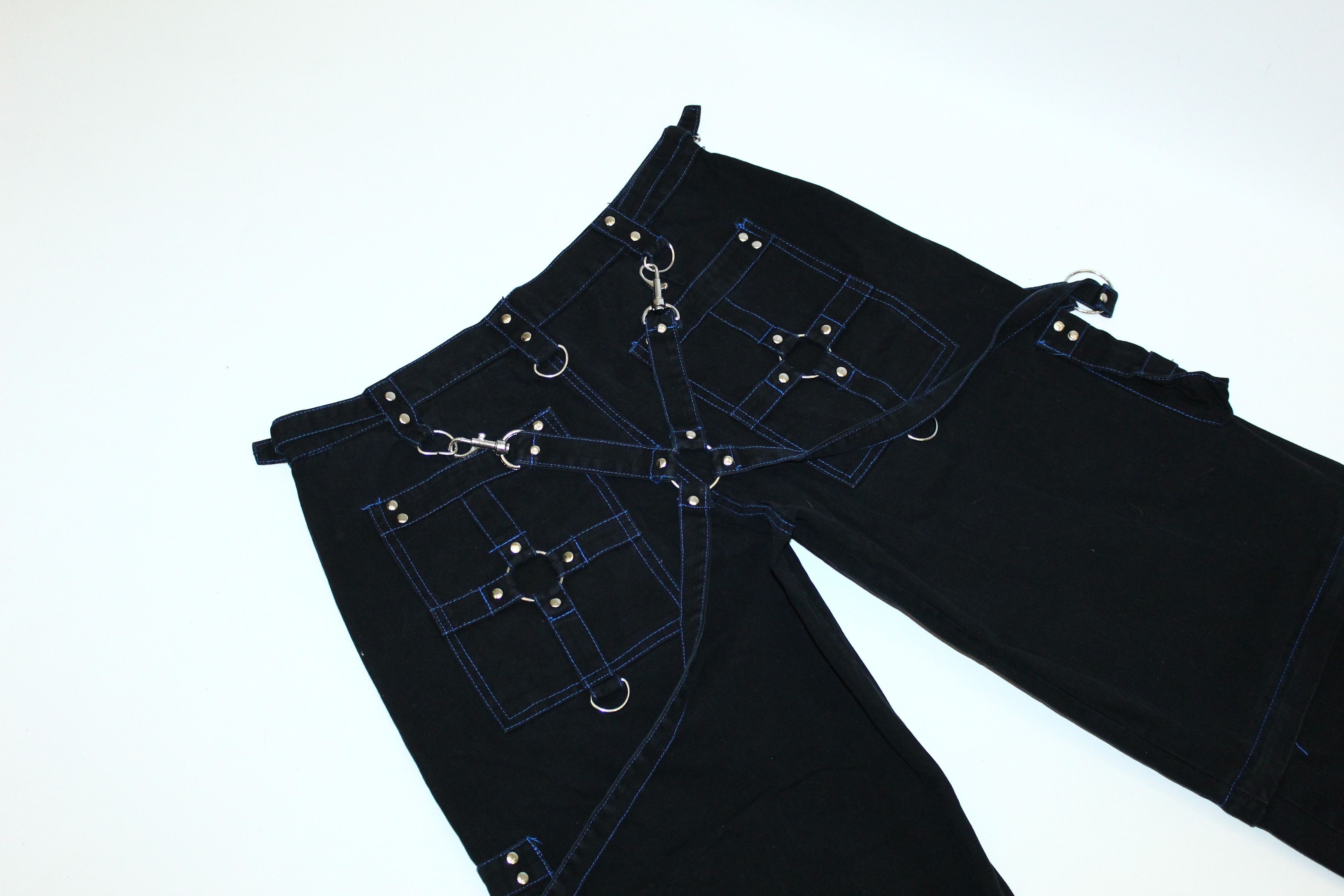 Tripp NYC 🔥🔥Dead Threads Bondage Parachute Transformers Cargo Pants Size US 36 / EU 52 - 4 Thumbnail