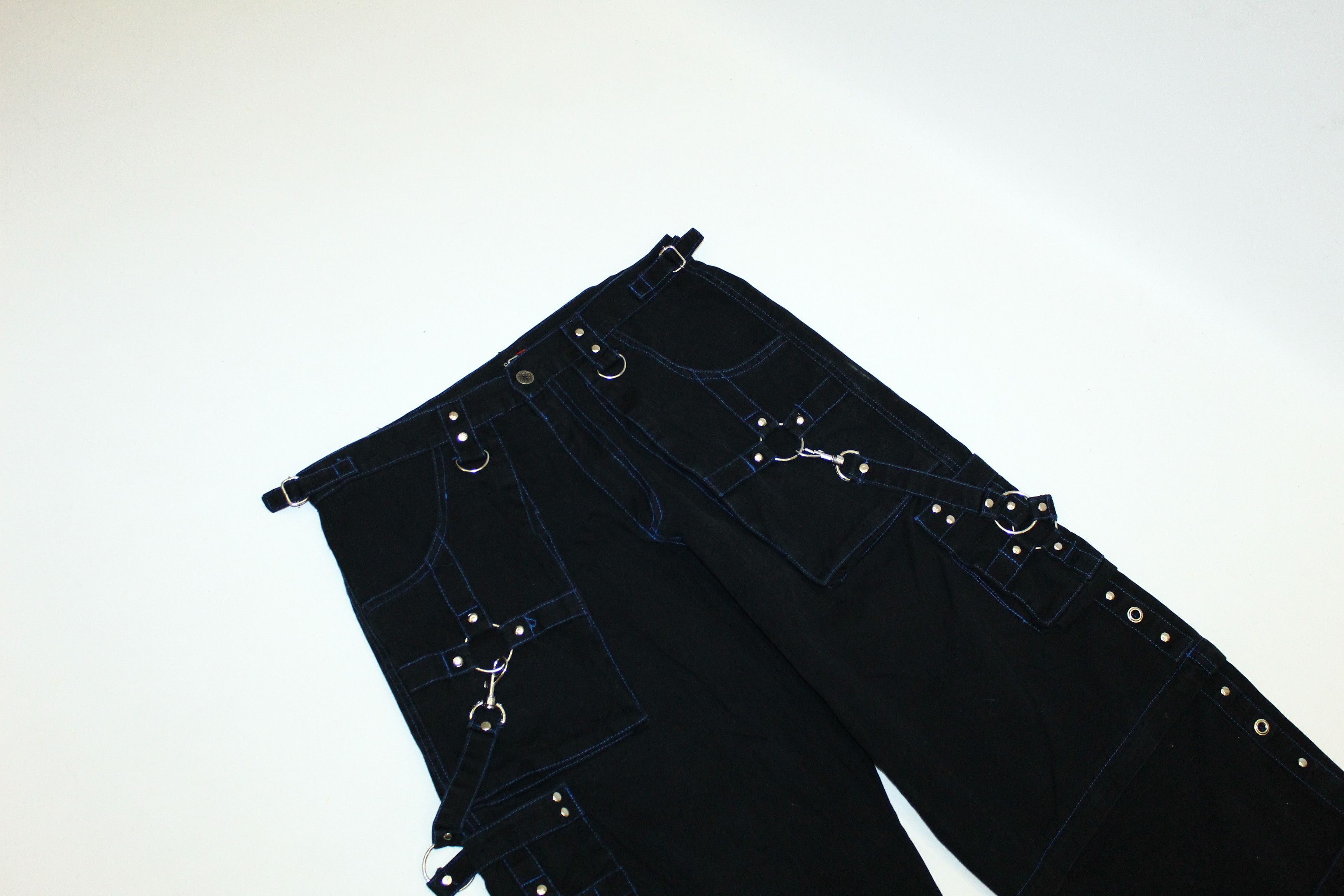 Tripp NYC 🔥🔥Dead Threads Bondage Parachute Transformers Cargo Pants Size US 36 / EU 52 - 3 Thumbnail