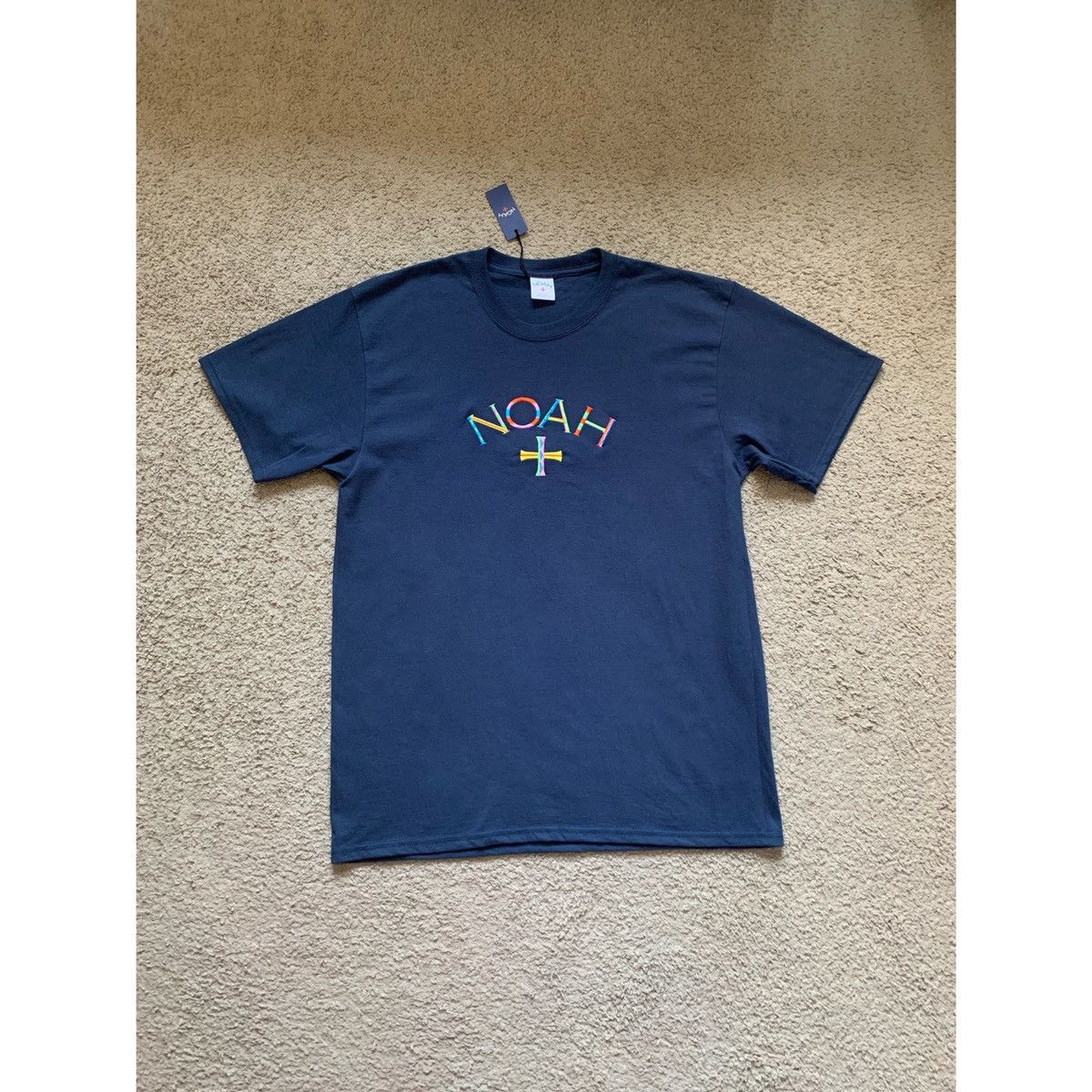 Noah NOAH ➕ Embroidered Logo Tee Size US M / EU 48-50 / 2 - 1 Thumbnail
