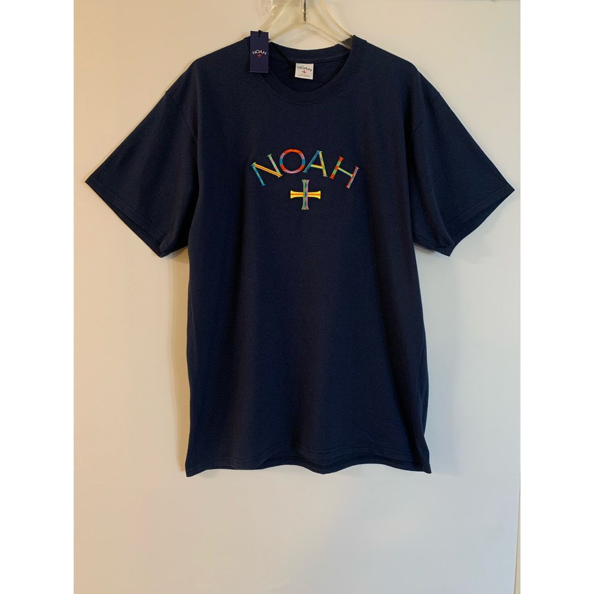 Noah NOAH ➕ Embroidered Logo Tee Size US M / EU 48-50 / 2 - 7 Thumbnail