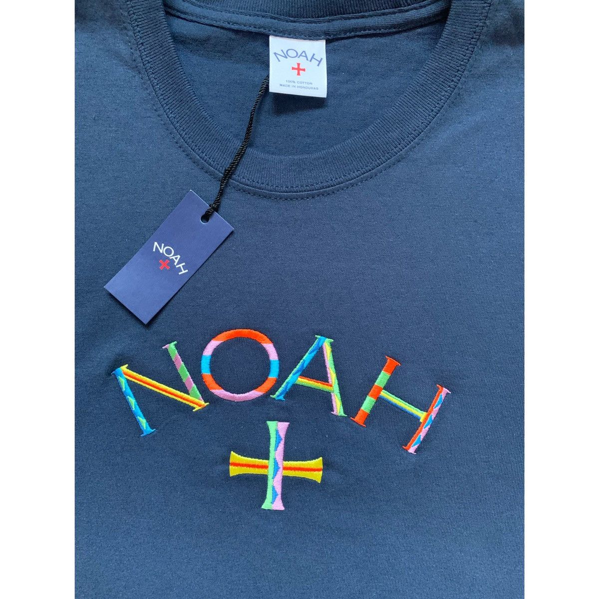Noah NOAH ➕ Embroidered Logo Tee Size US M / EU 48-50 / 2 - 4 Thumbnail
