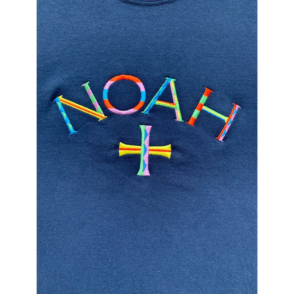 Noah NOAH ➕ Embroidered Logo Tee Size US M / EU 48-50 / 2 - 11 Thumbnail