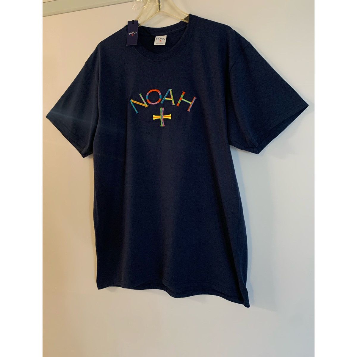 Noah NOAH ➕ Embroidered Logo Tee Size US M / EU 48-50 / 2 - 8 Thumbnail
