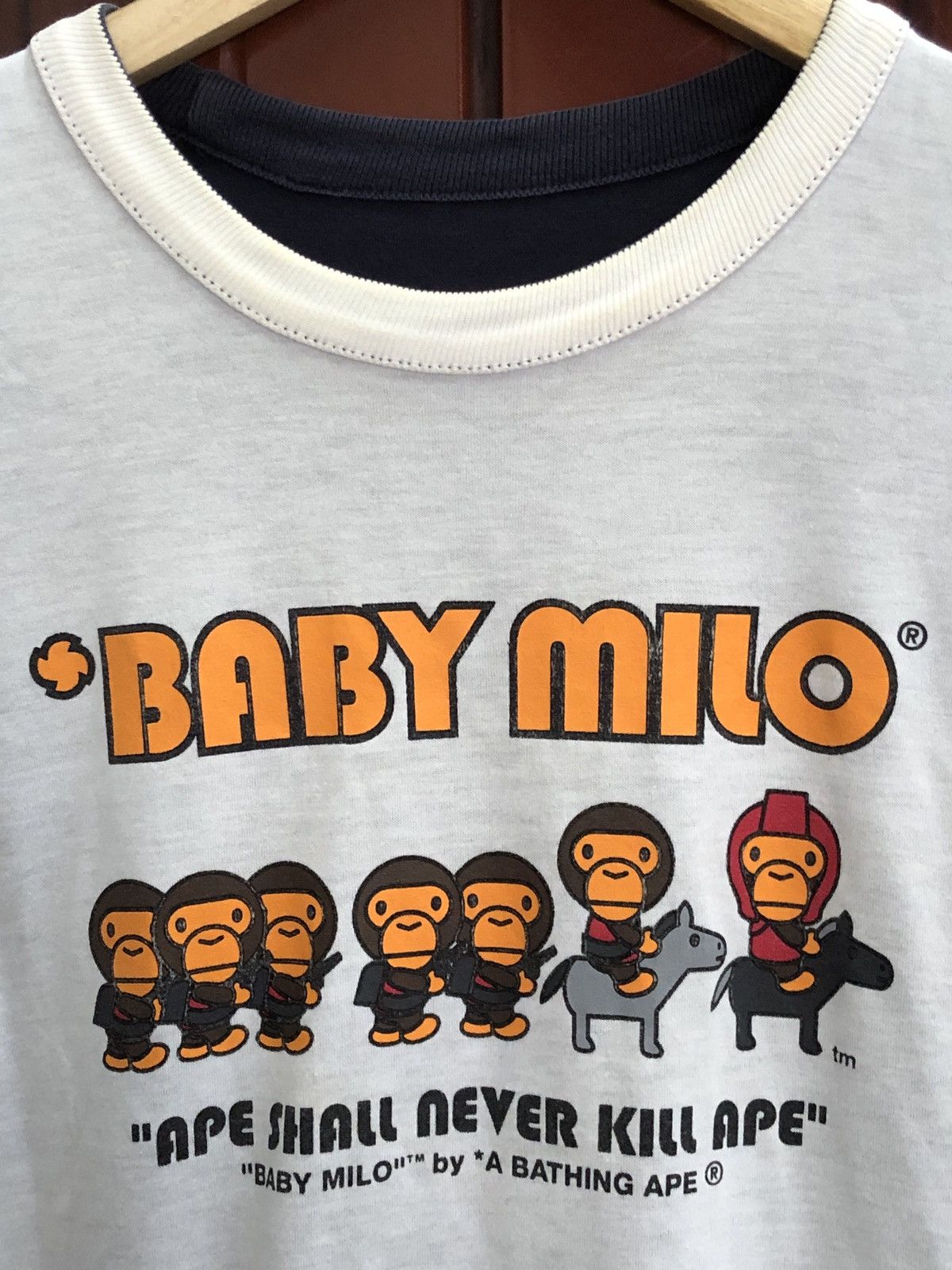 Bape OG Baby Milo General Reversible Tee Size US M / EU 48-50 / 2 - 7 Thumbnail