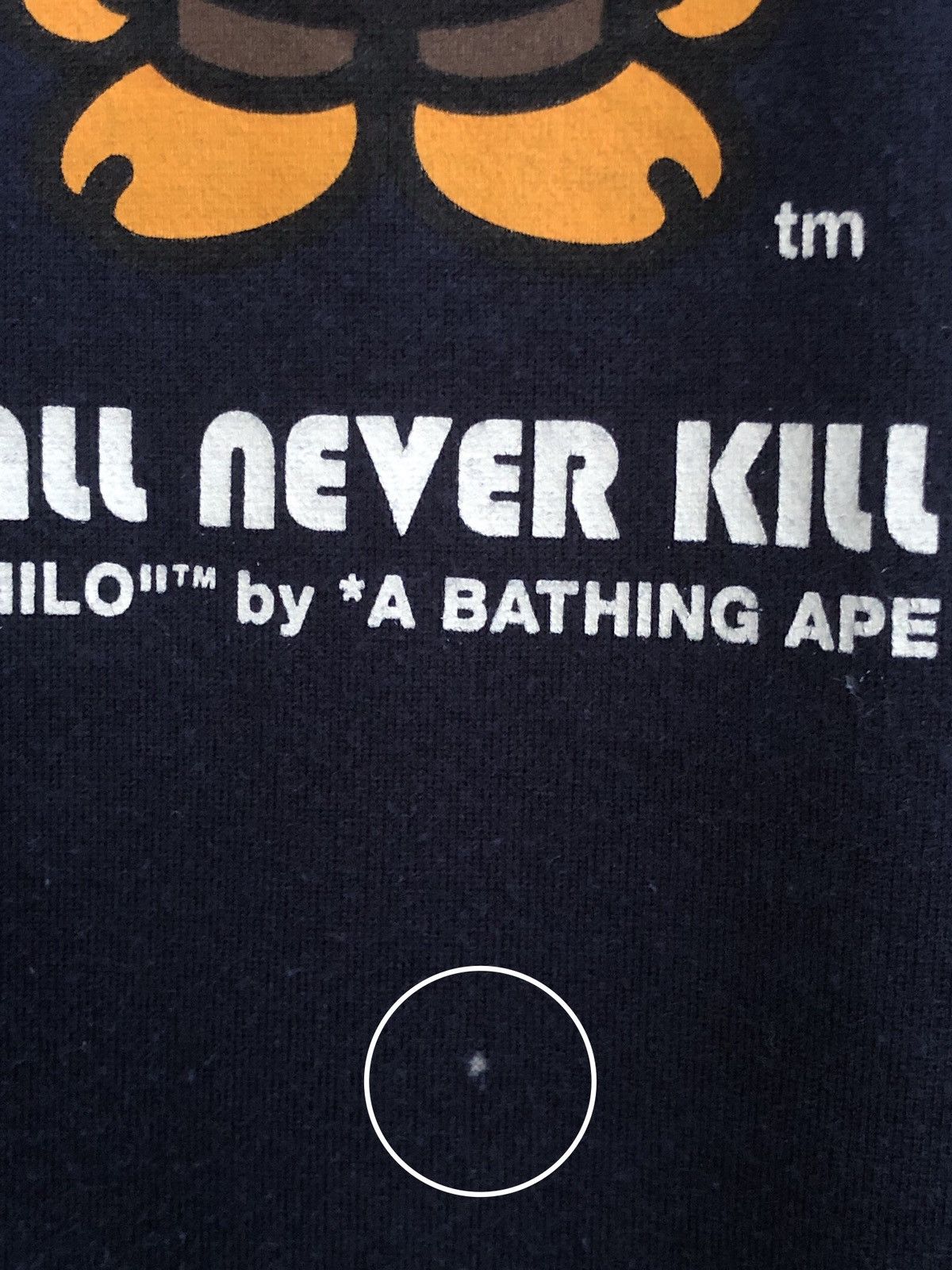 Bape OG Baby Milo General Reversible Tee Size US M / EU 48-50 / 2 - 6 Thumbnail