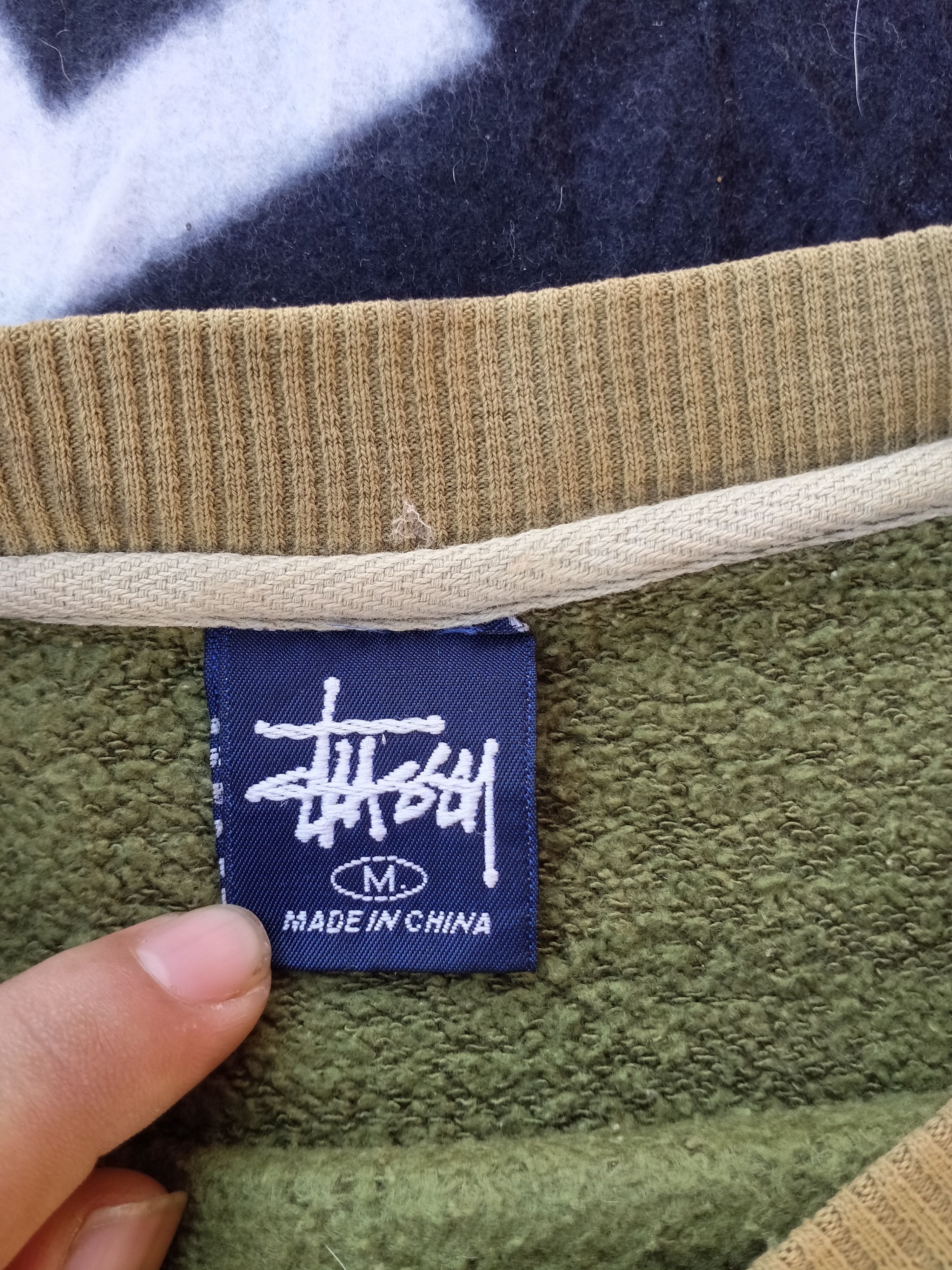 Stussy STUSSY ATHLETICS SPELL OUT LOGO SUN FADED SWEATSHIRT Size US M / EU 48-50 / 2 - 3 Thumbnail