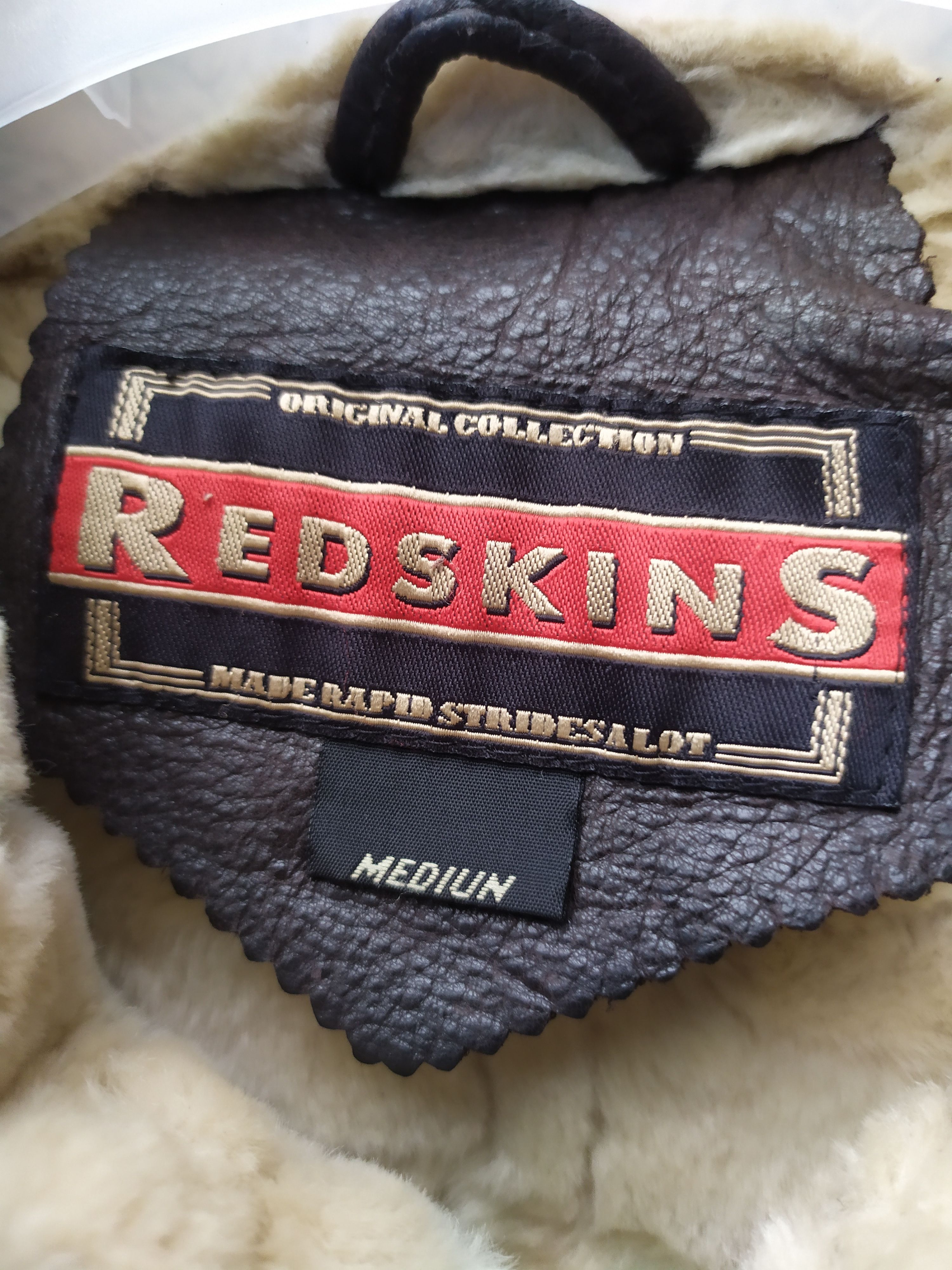 REDSKINS AIR FORCE LEATHER TYPE B3 SHEEPSKIN FLIGHT JACKET