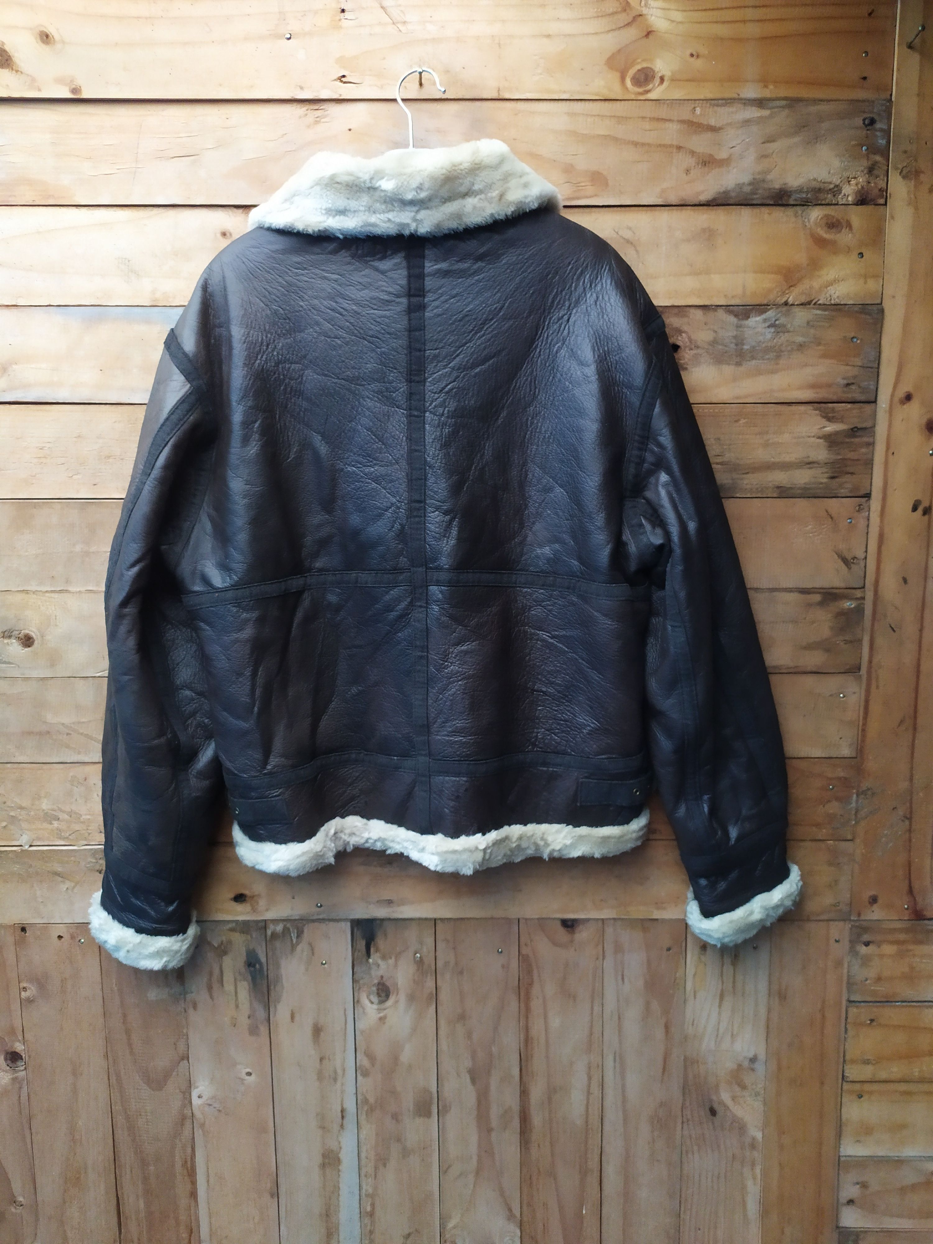 REDSKINS AIR FORCE LEATHER TYPE B3 SHEEPSKIN FLIGHT JACKET
