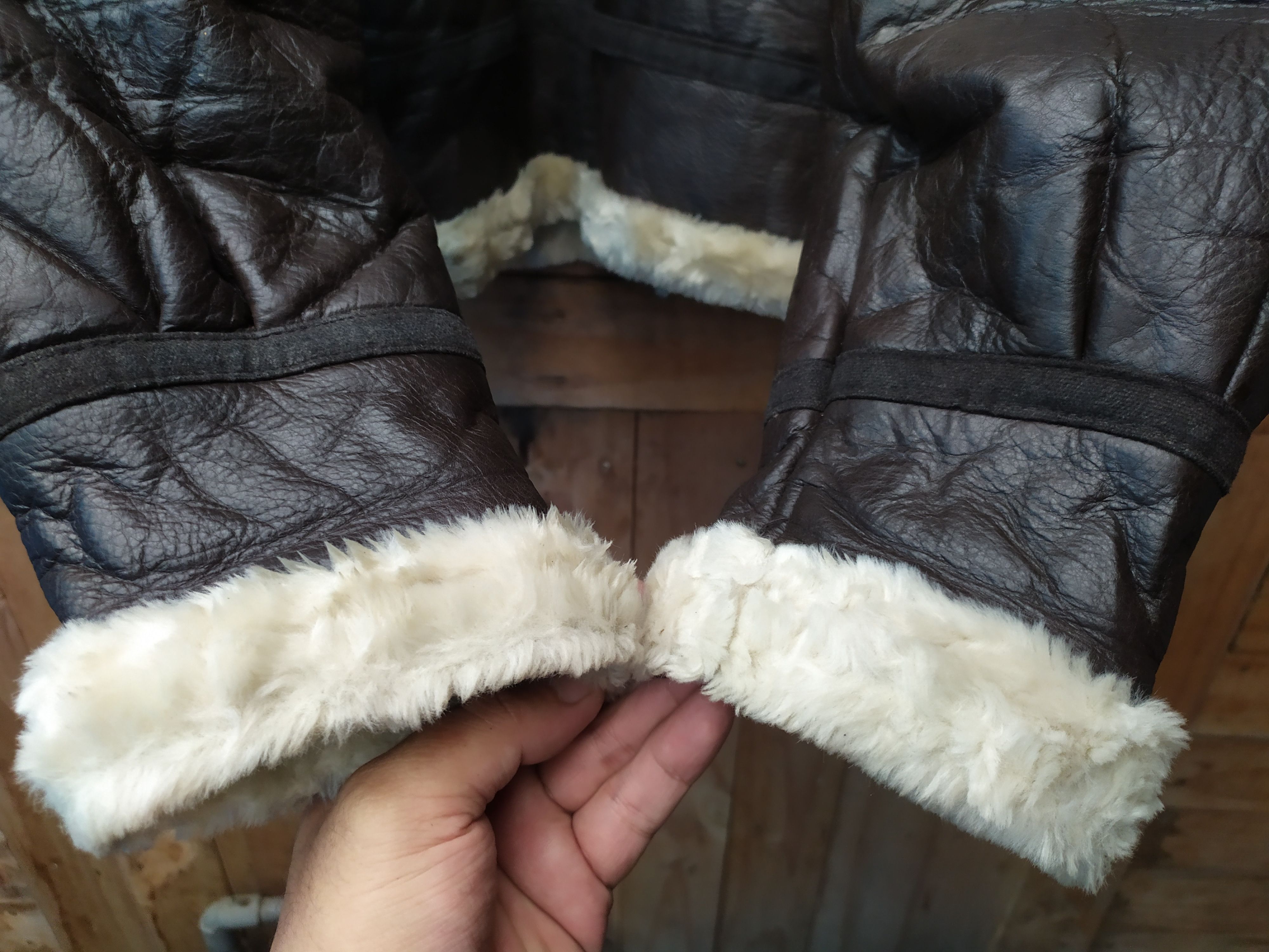 REDSKINS AIR FORCE LEATHER TYPE B3 SHEEPSKIN FLIGHT JACKET